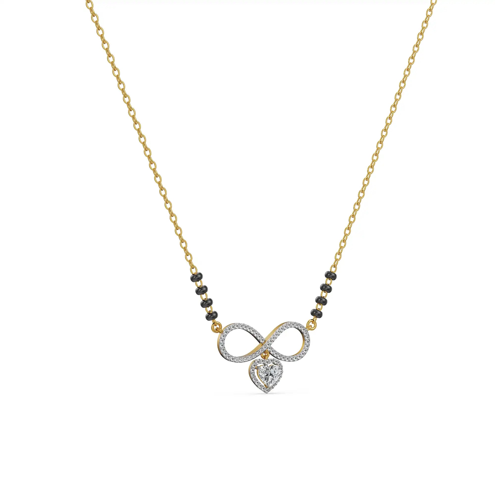 Meha Lab Grown Diamond Mangalsutra