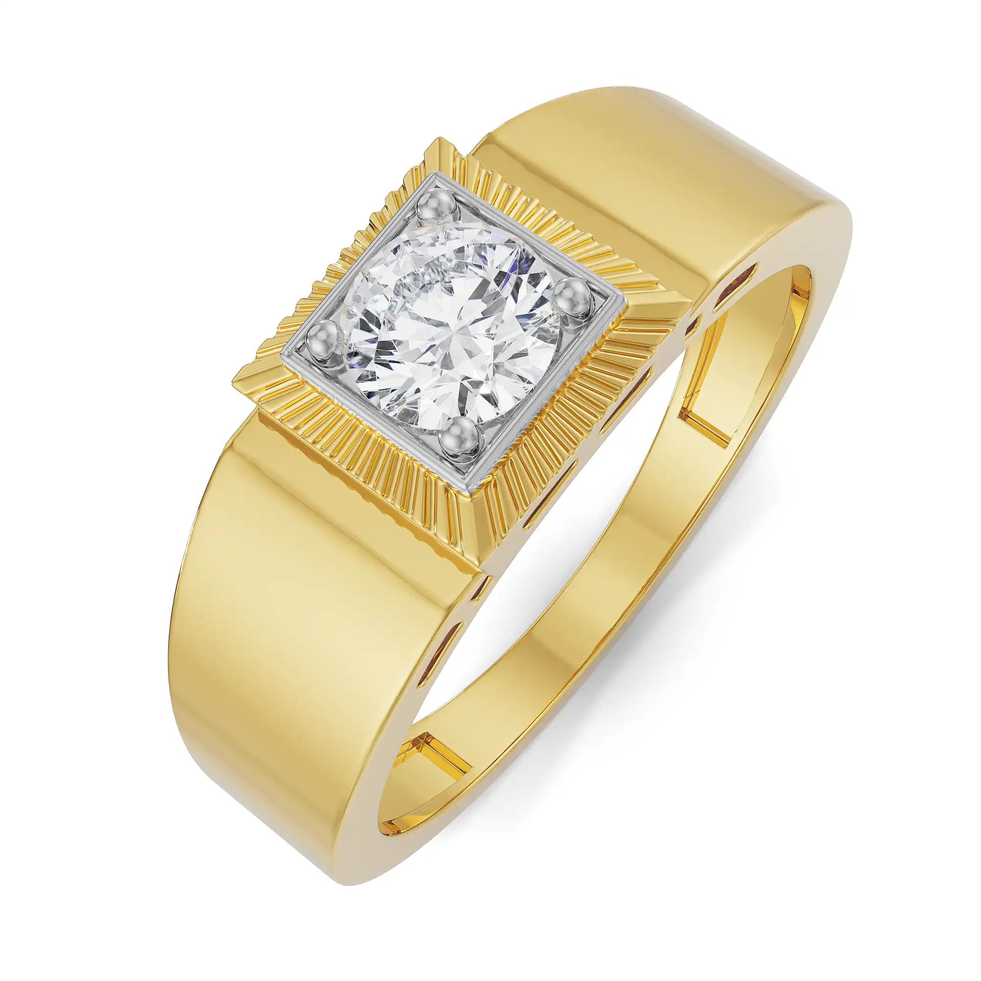 Quadruple Wedding Band Top View