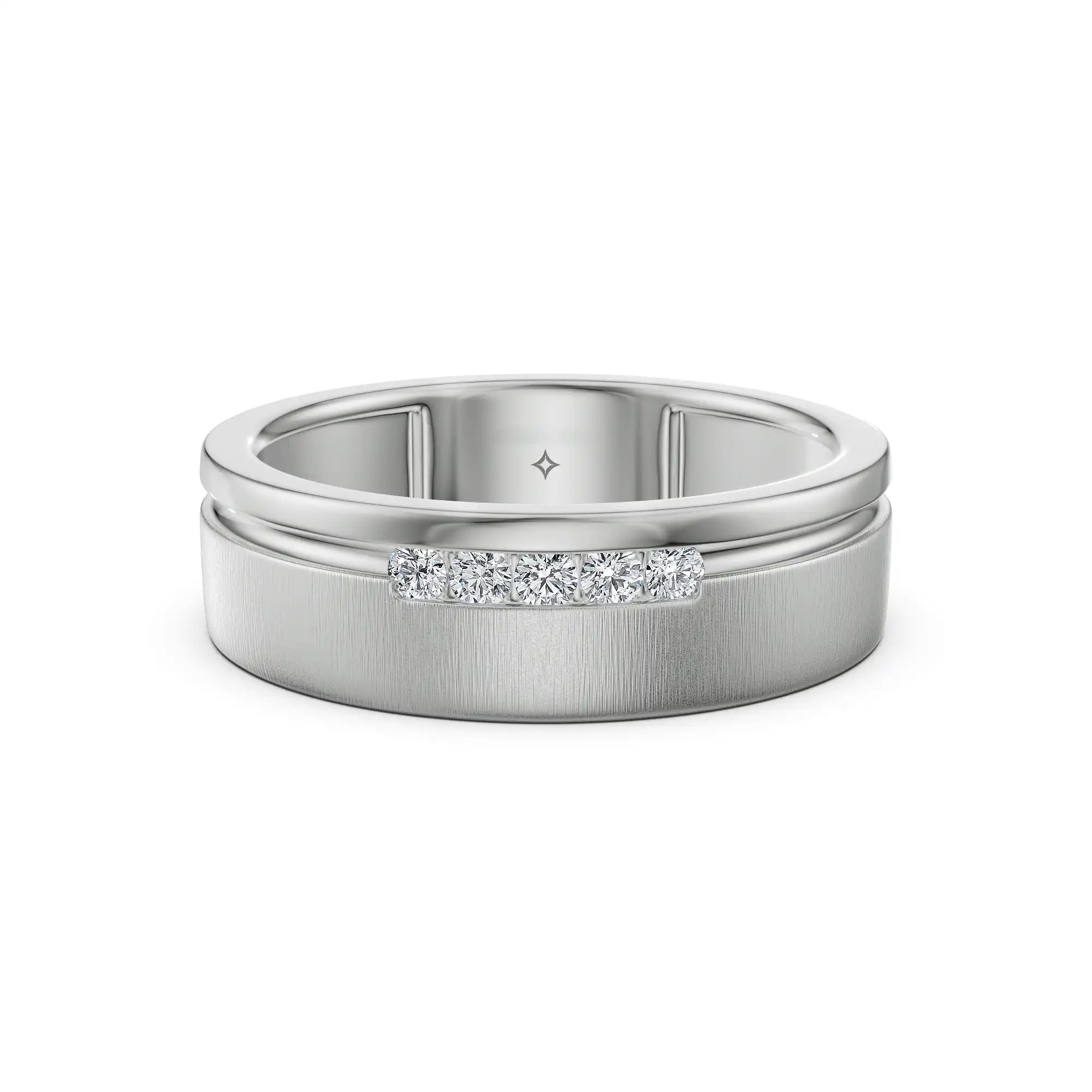 Urban Edge Lab Grown Diamond Men's Ring