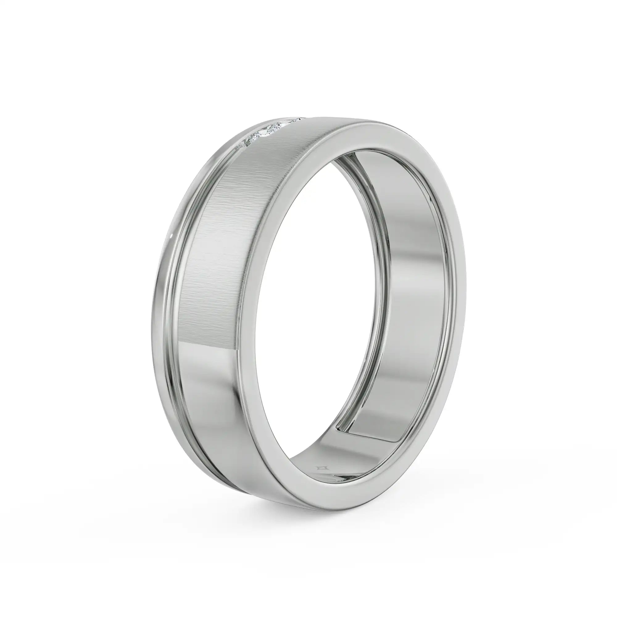 Urban Edge Lab Grown Diamond Men's Ring