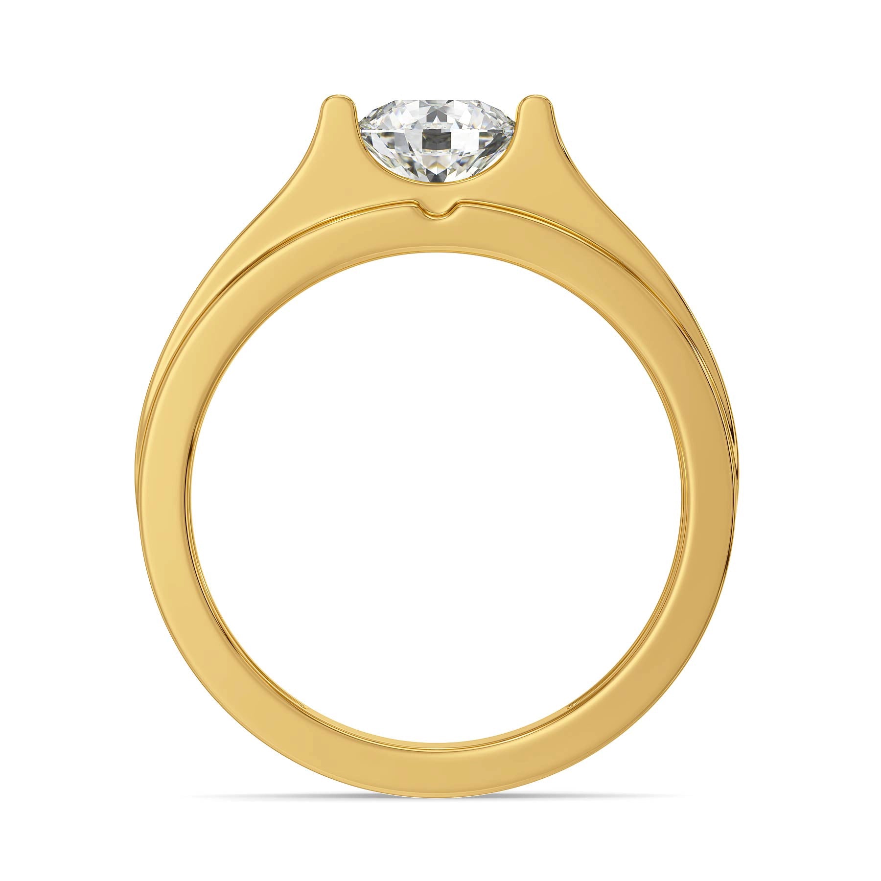 Celestial Solitaire Lab Grown Diamond Men's Ring