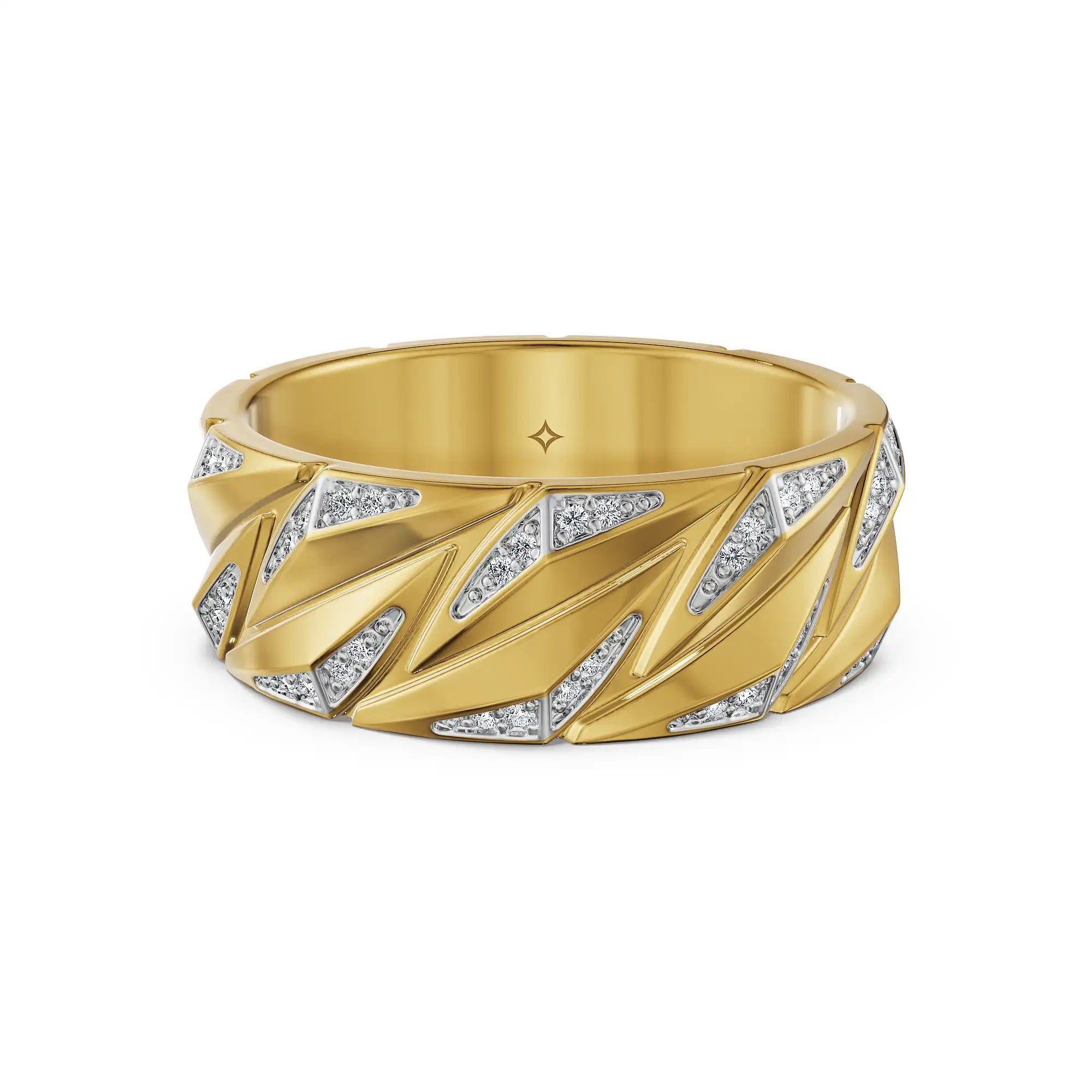 Shard Lab Grown Diamond Men's Ring