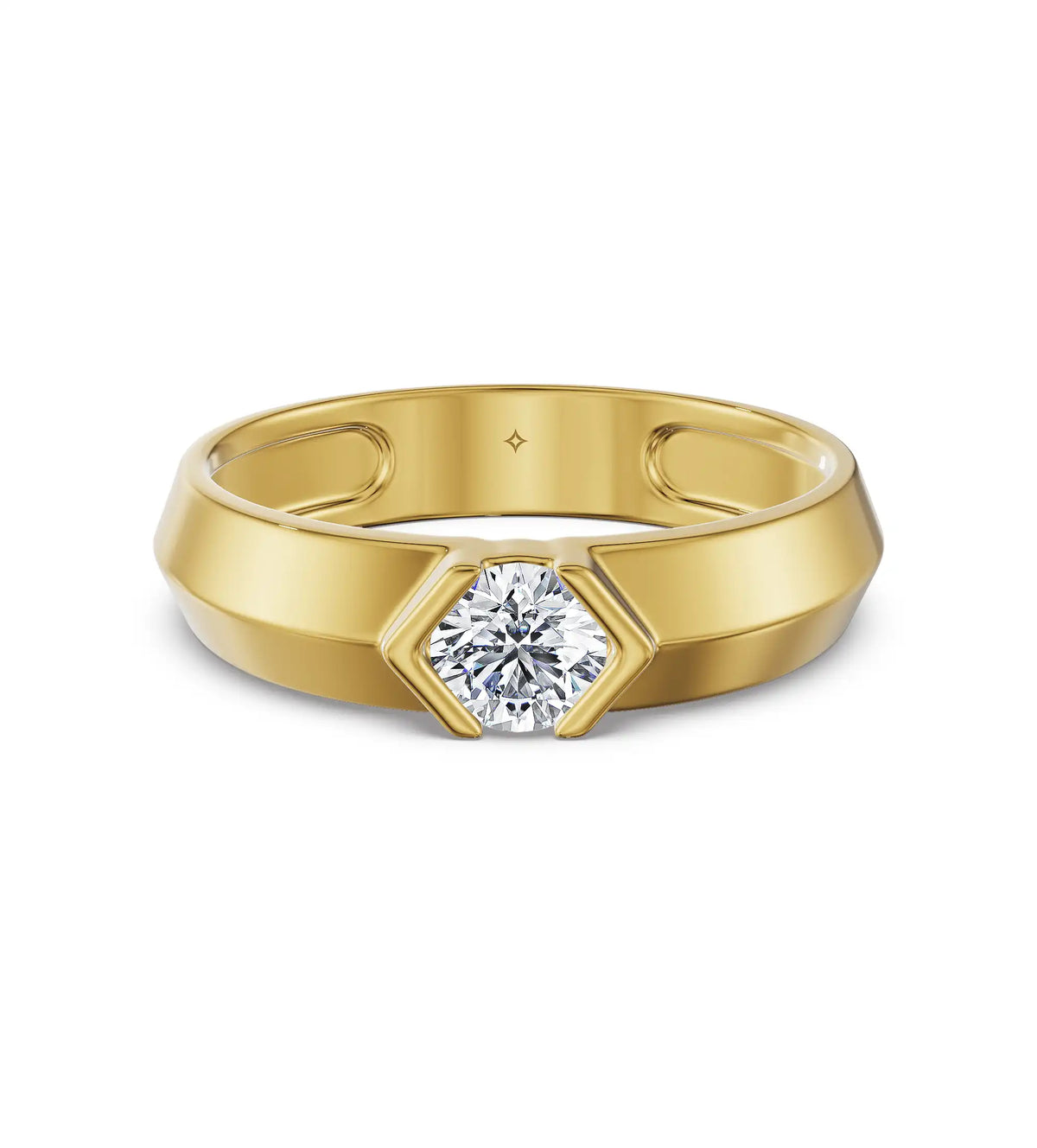Arden Edge Lab Grown Diamond Men's Ring