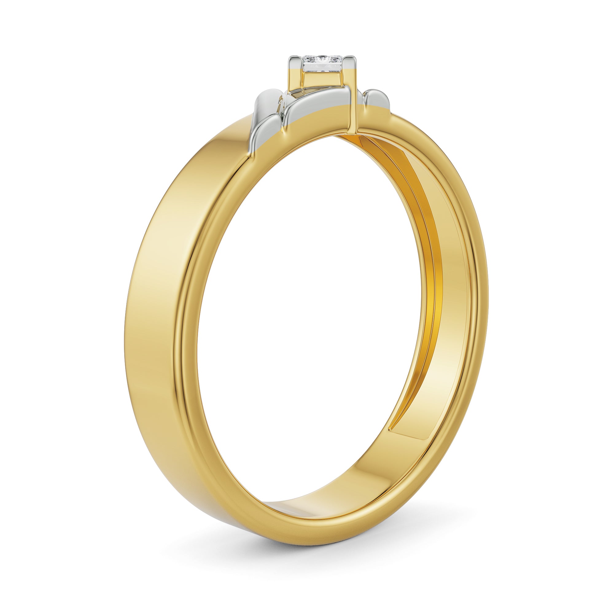 Jezze Diamond Band Side View