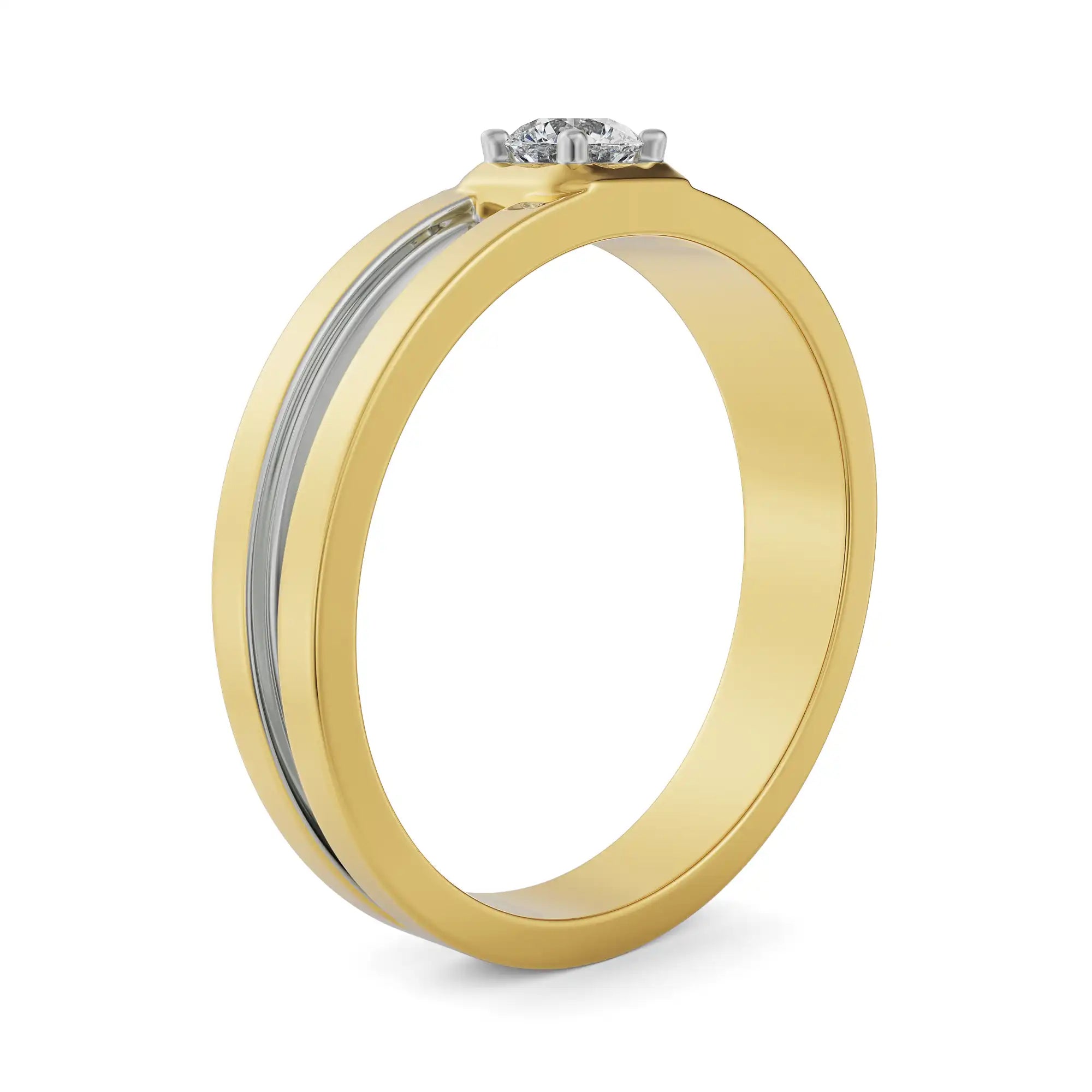 York Diamond Ring Side View