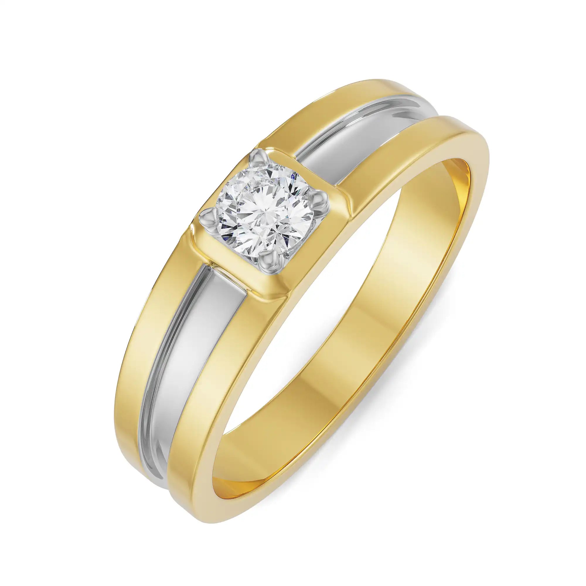 York Diamond Ring Top View