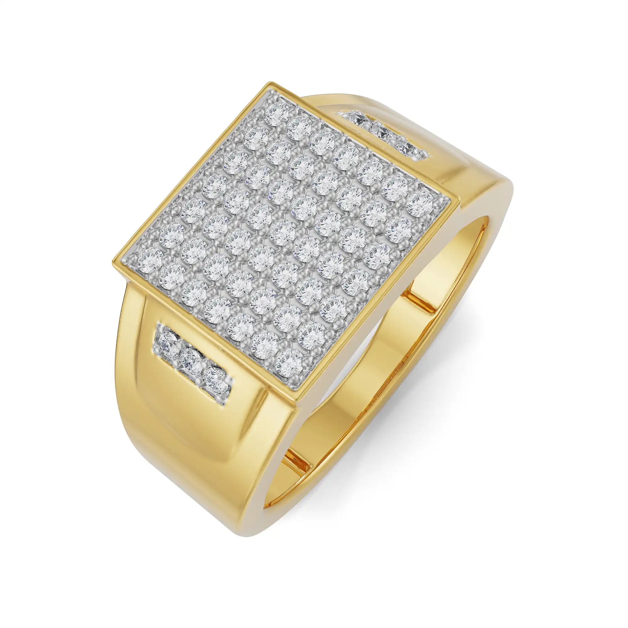 Fizzet Diamond Band Top view
