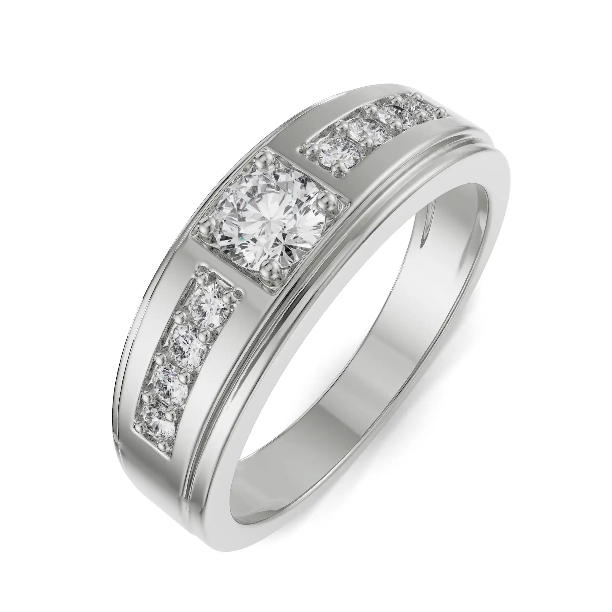 Stardust Lab Grown Diamond Ring For Men_in-stock