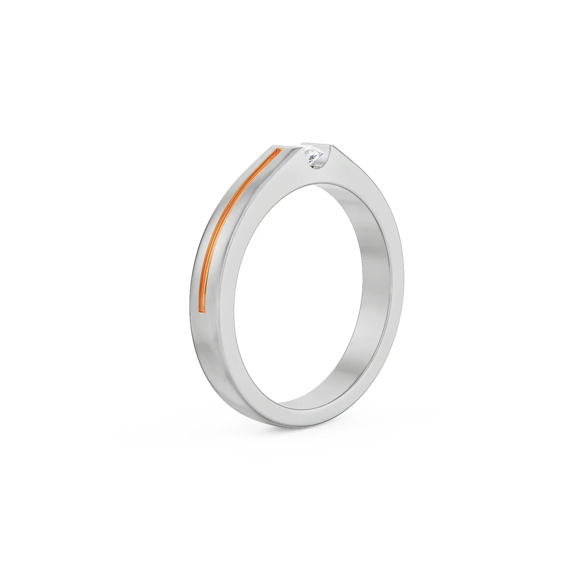 Jeff Diamond Ring- top view