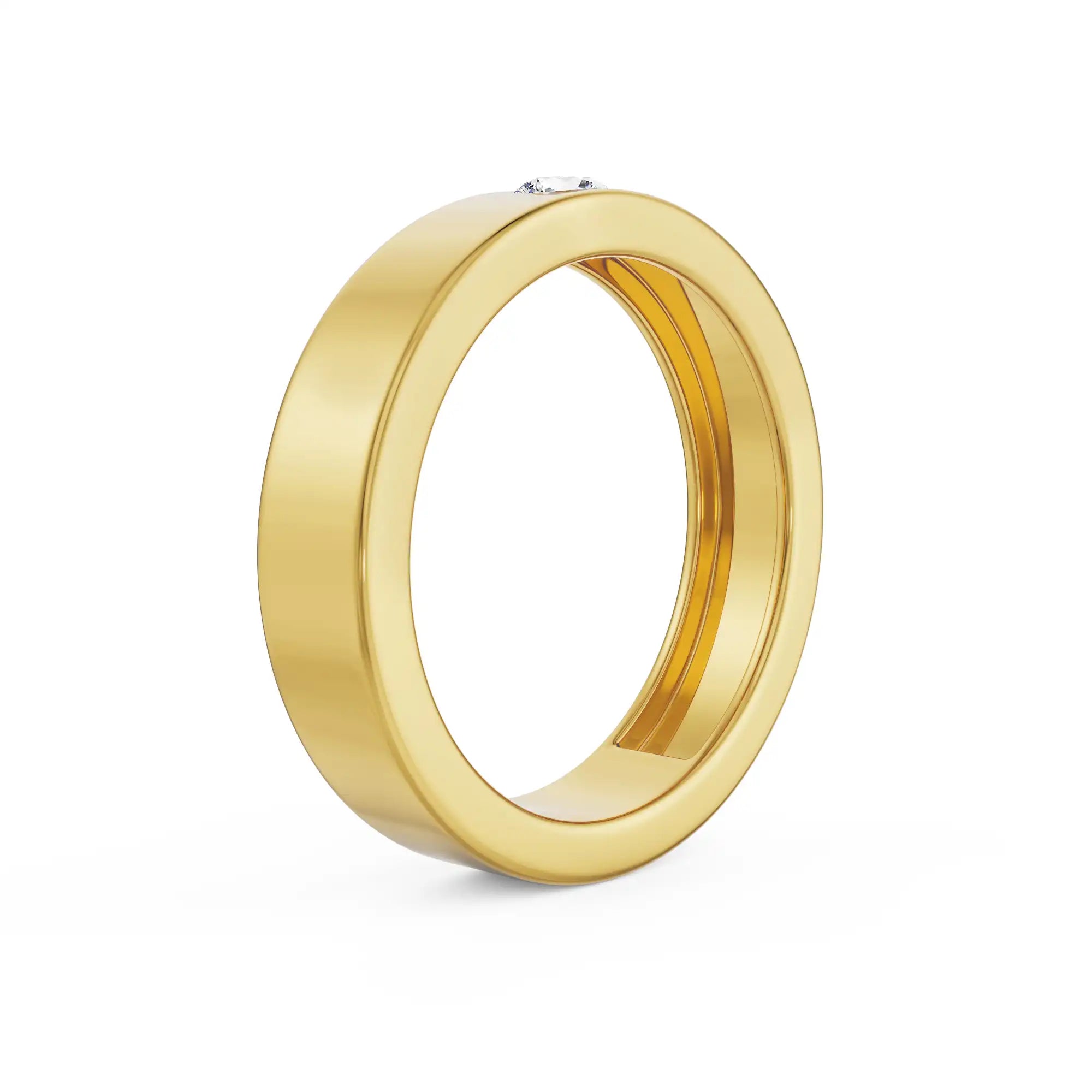 True North Lab Grown Diamond Ring - side view