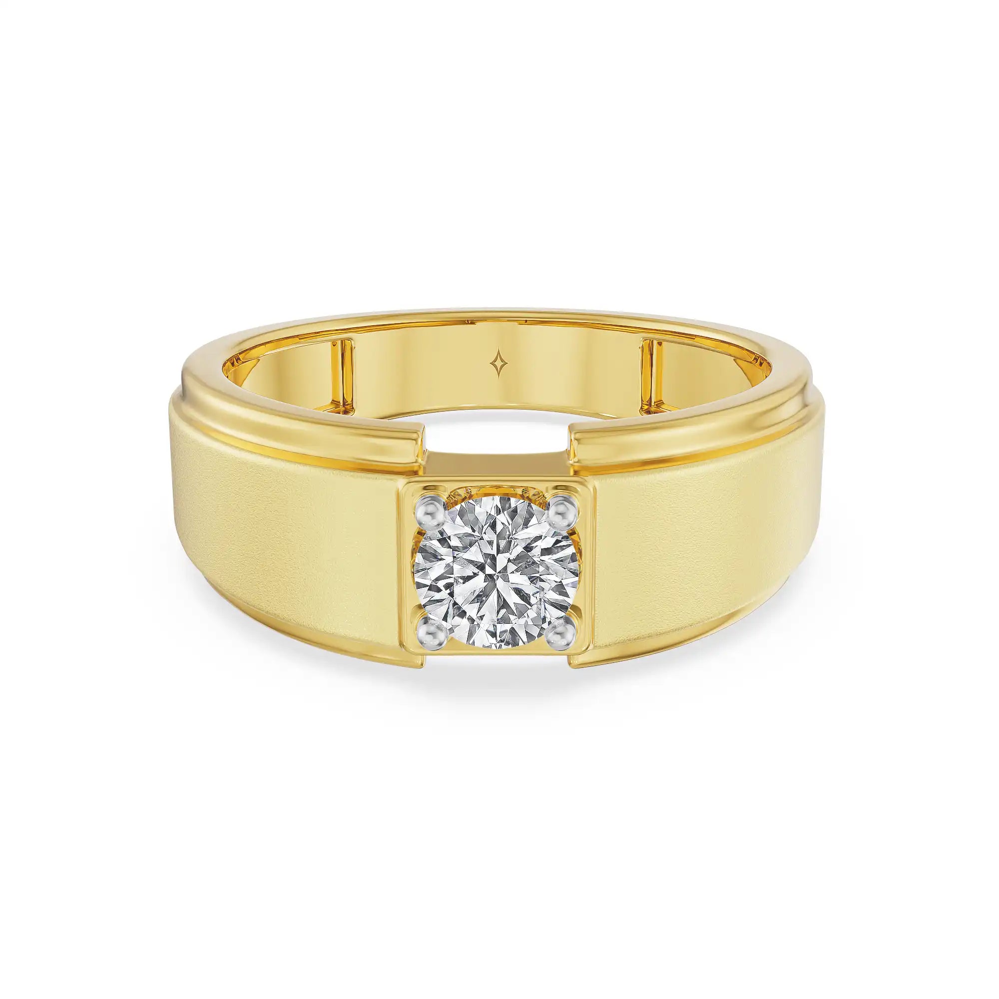Regal Prism Lab Grown Diamond Ring for Him