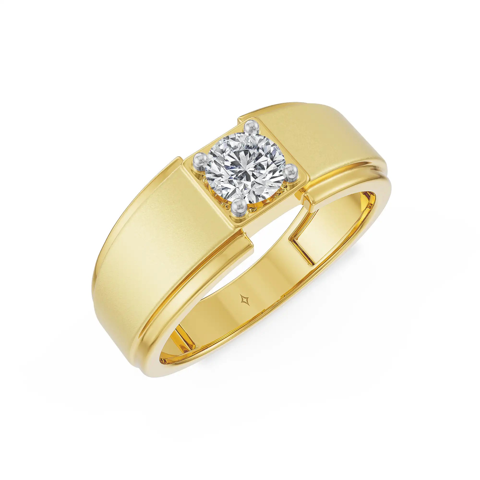 Regal Prism Lab Grown Diamond Ring for Him
