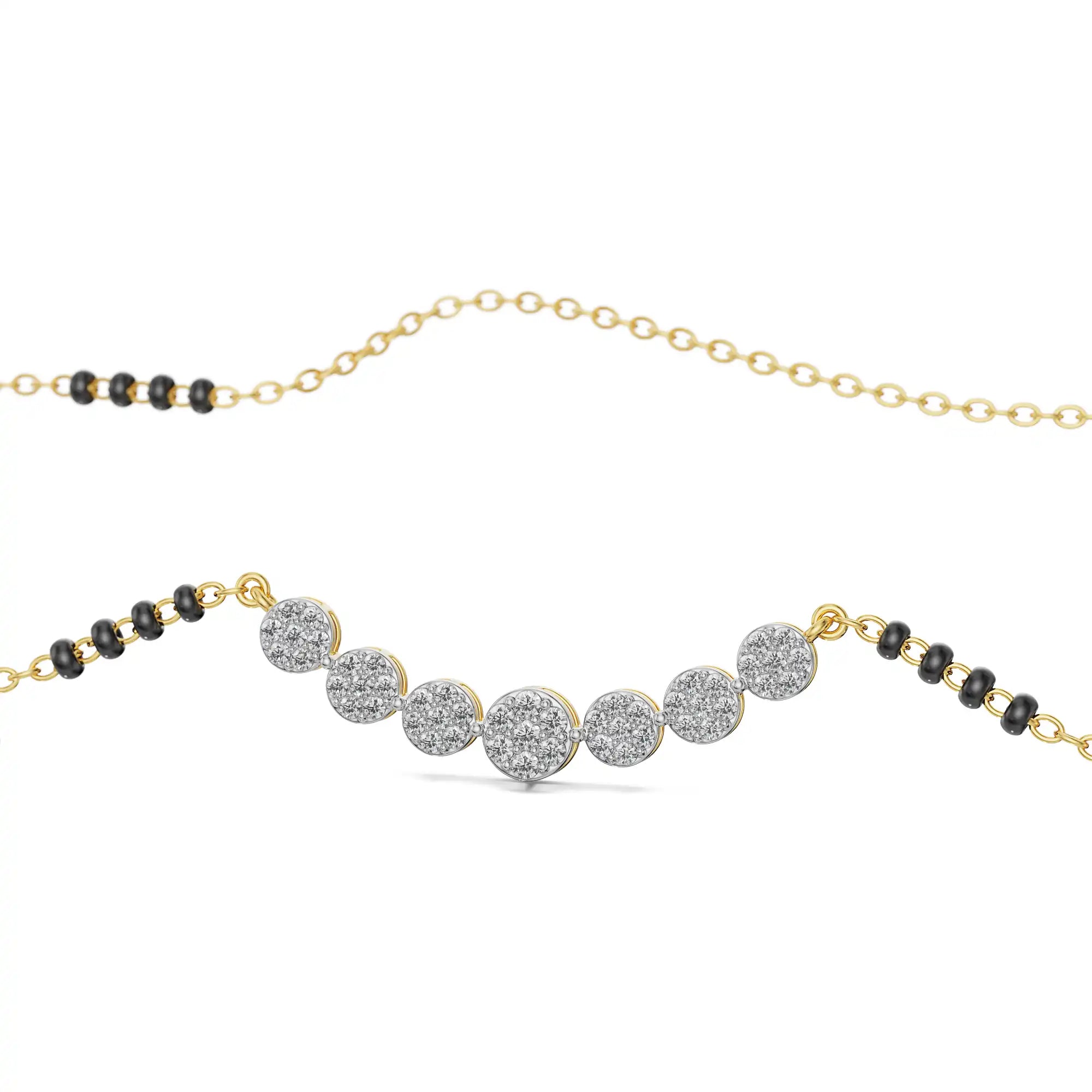 Pihu Diamond Mangalsutra Prospective View