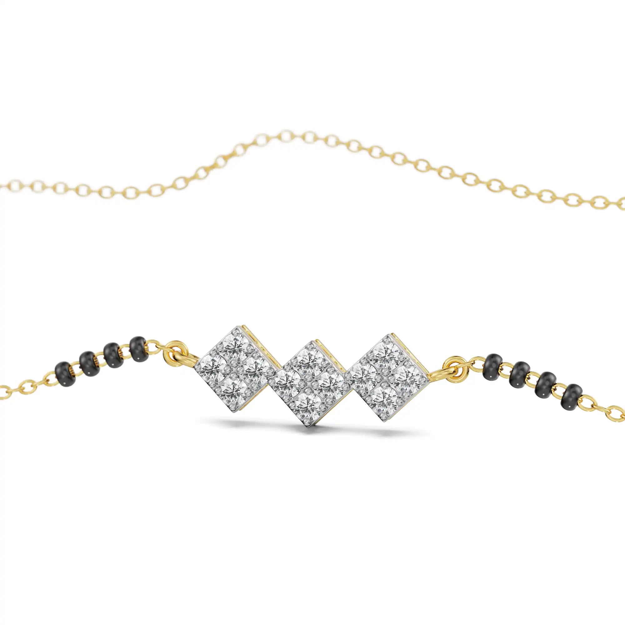 Reet Diamond Mangalsutra Prospective View