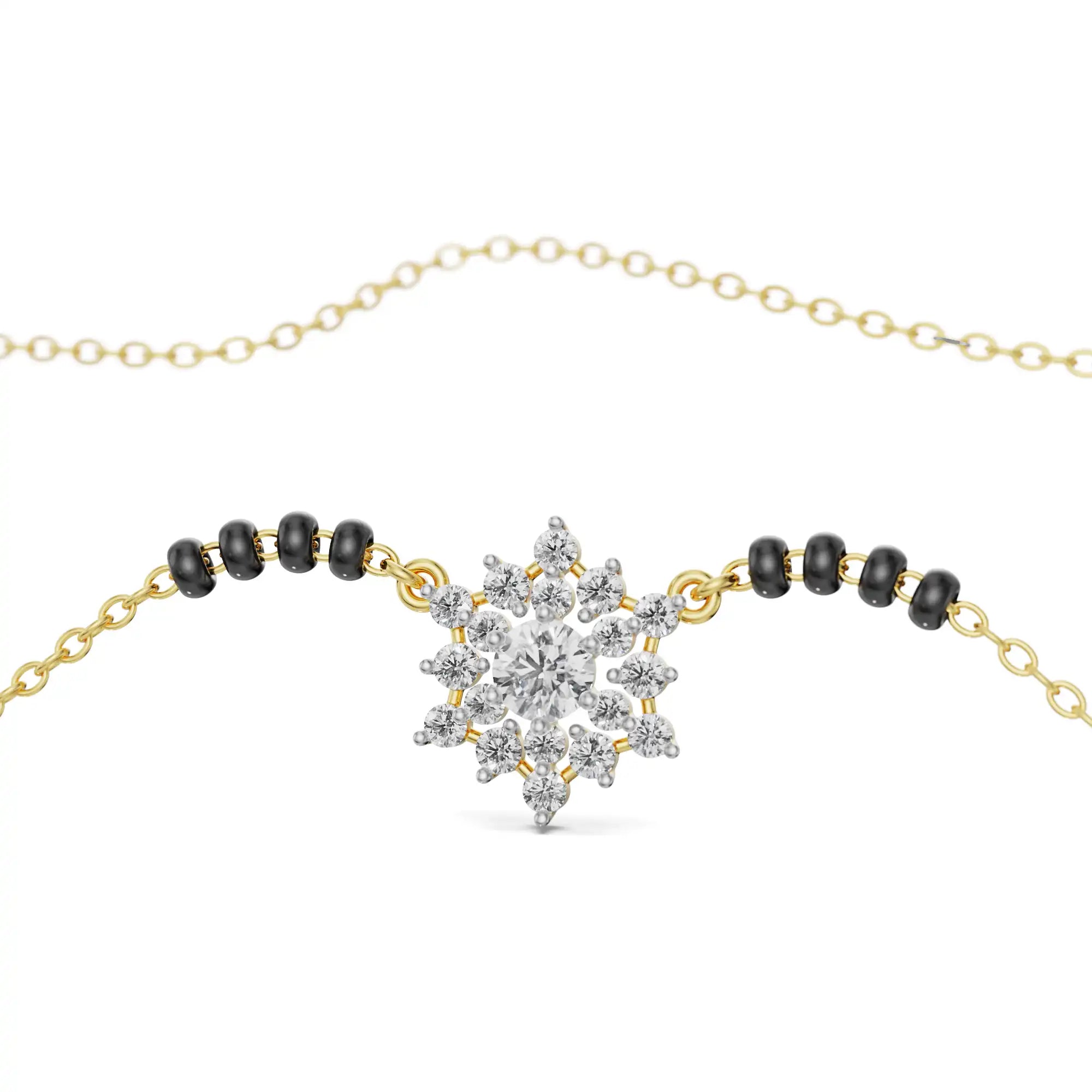 Seher Diamond Mangalsutra Prospective View