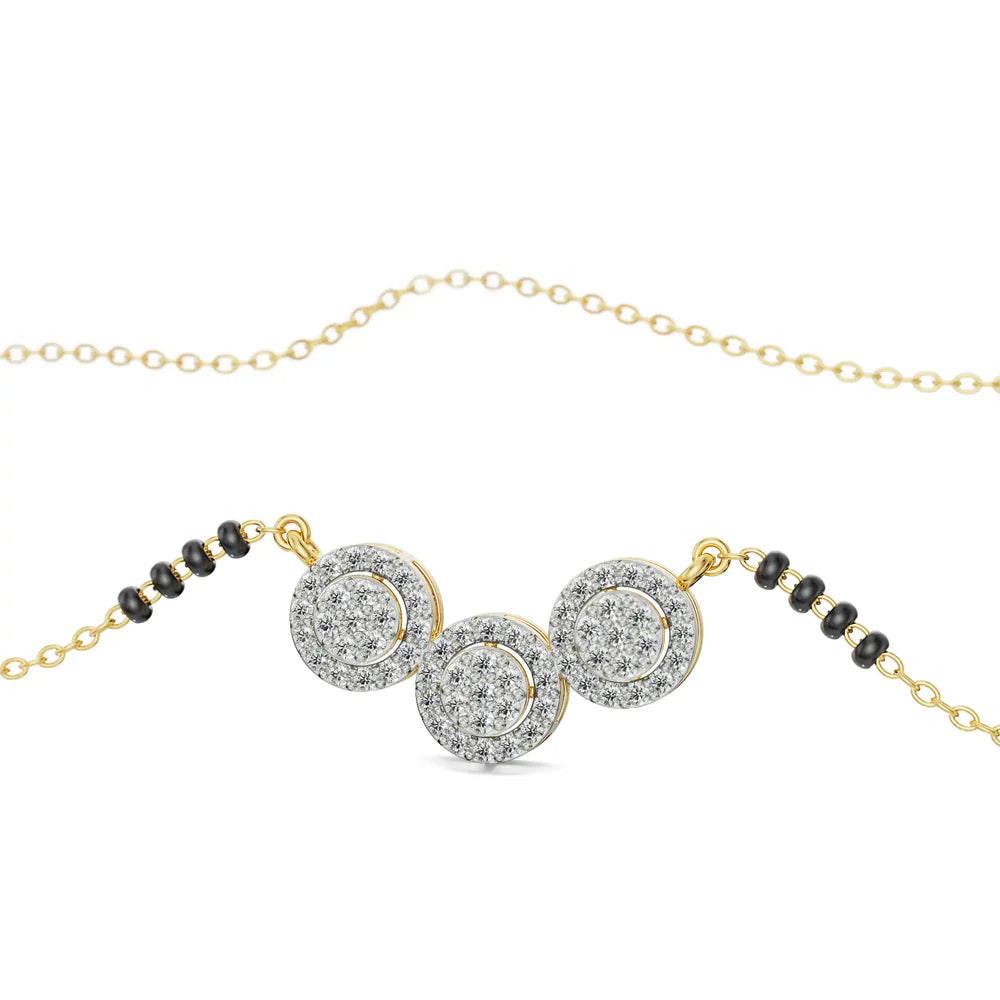 Reeha Lab Grown Diamond Mangalsutra_in_stock