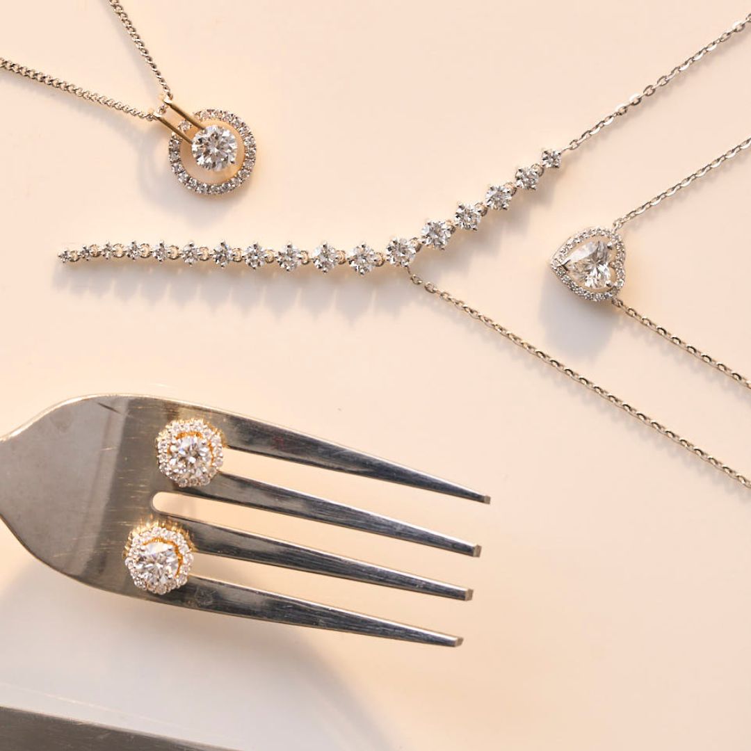 Sleek Lab Grown Diamond Chain Necklace