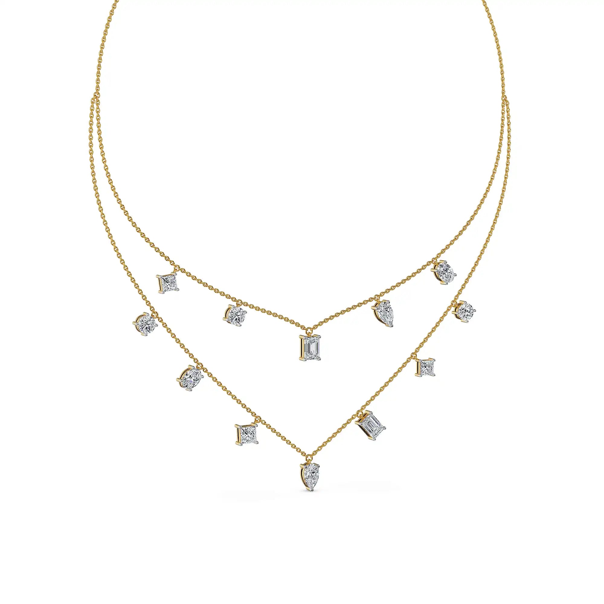 Astral Harmony Lab Grown Diamond Necklace