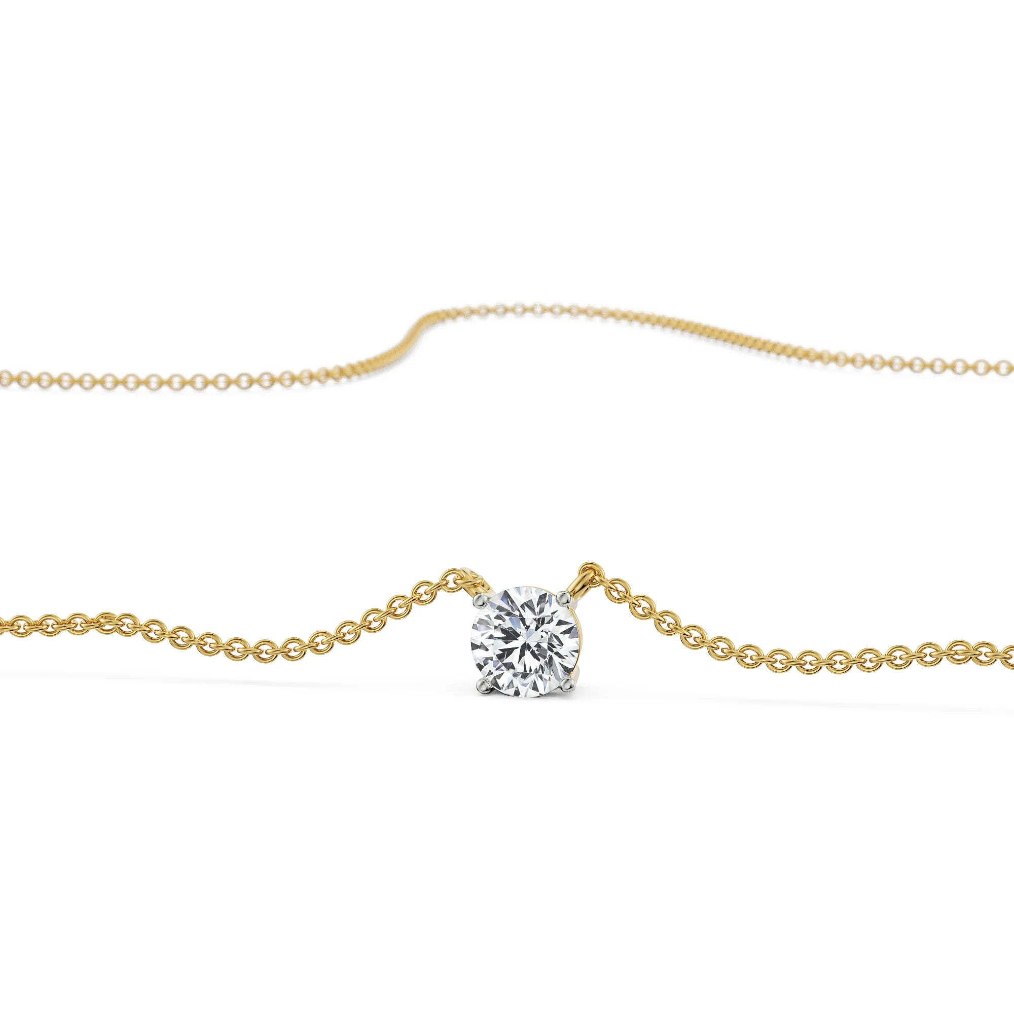 0 75 CT Solitaire Lab Grown Diamond Necklace_in-stock