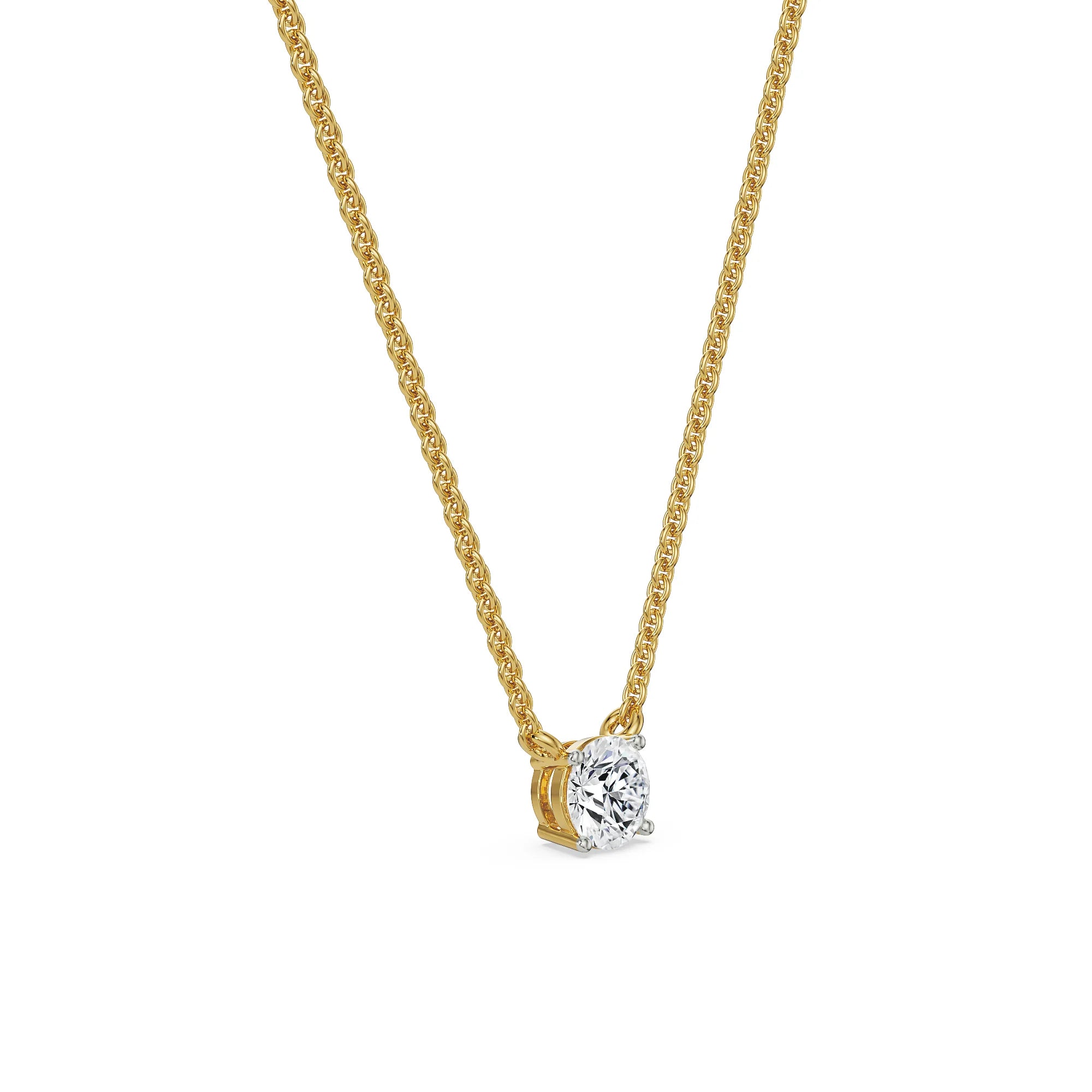 0 75 CT Solitaire Lab Grown Diamond Necklace_in-stock