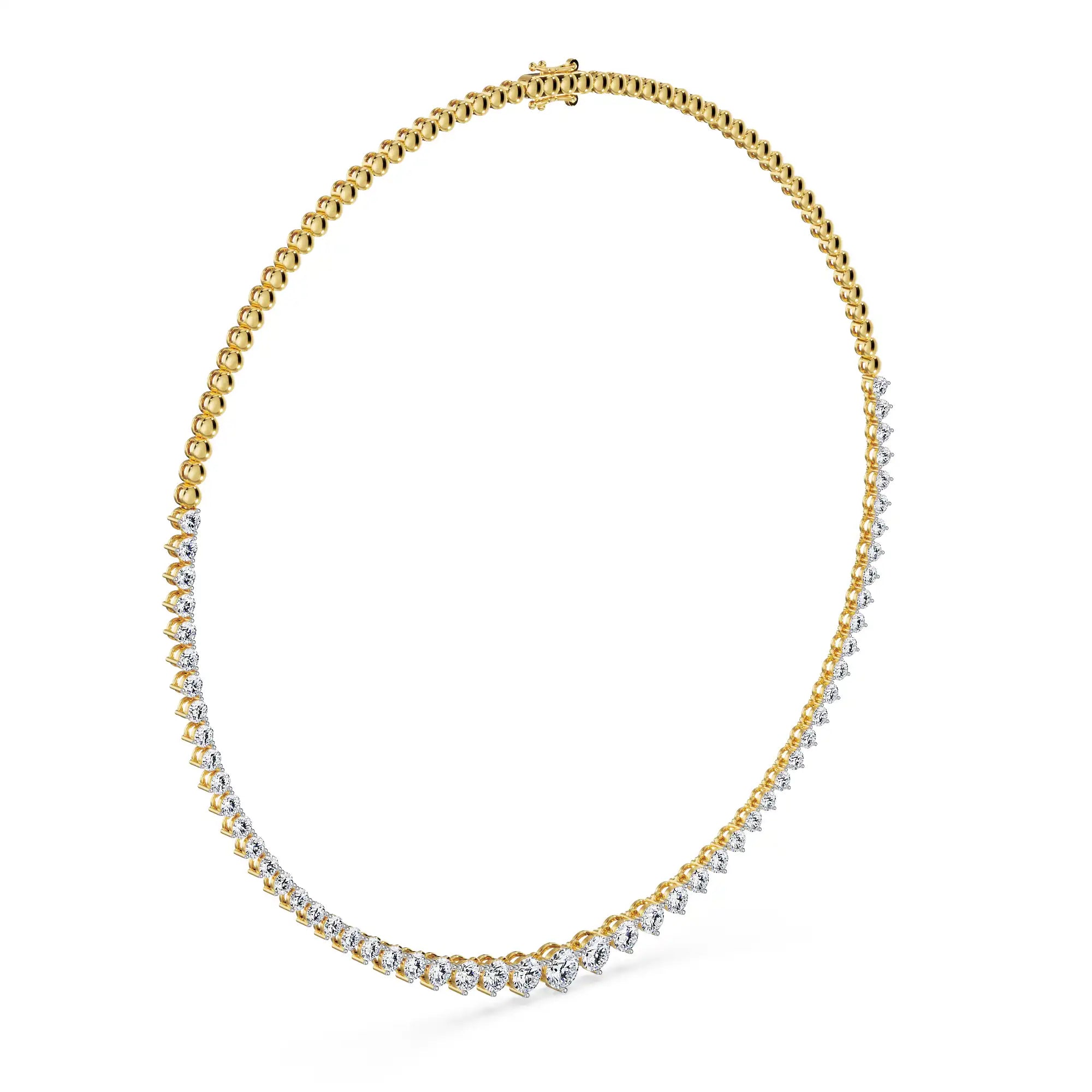 Lab Grown Diamond Tennis Necklace