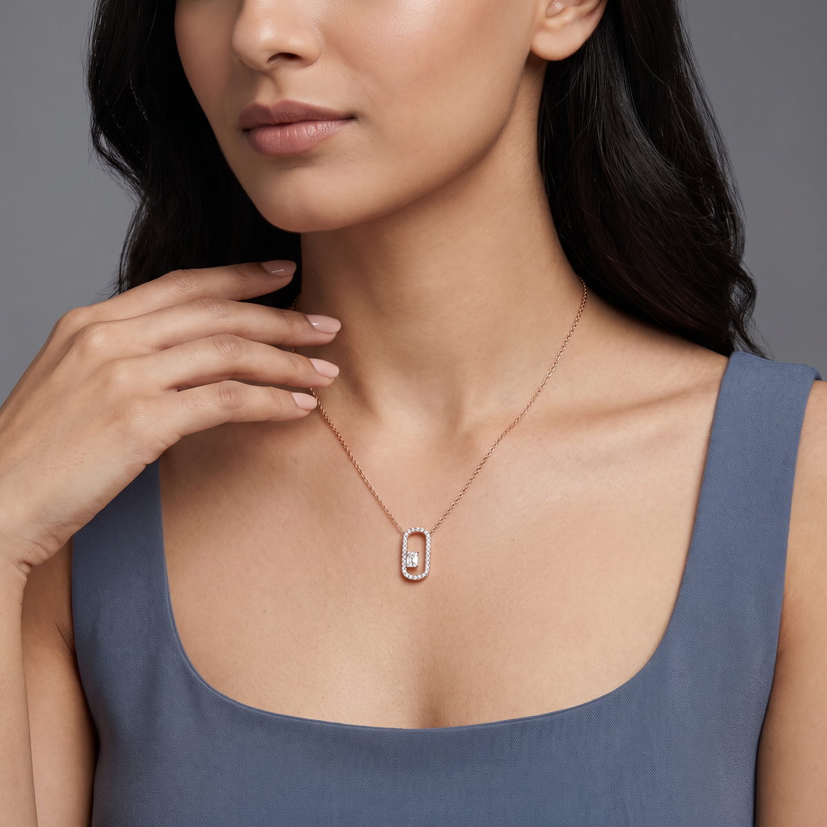 Zavya Lab Grown Diamond Necklace