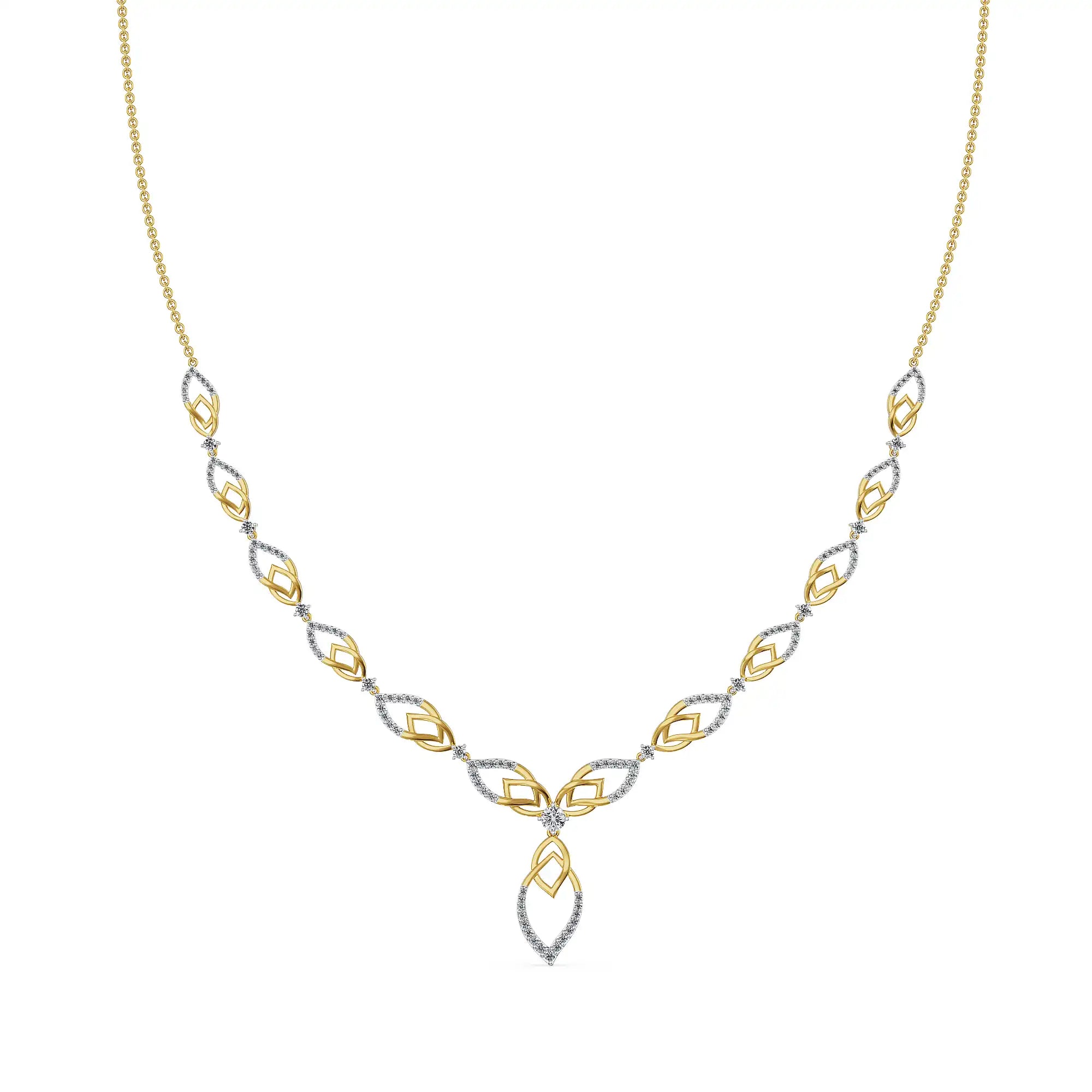 Noir Line Lab Grown Diamond Necklace
