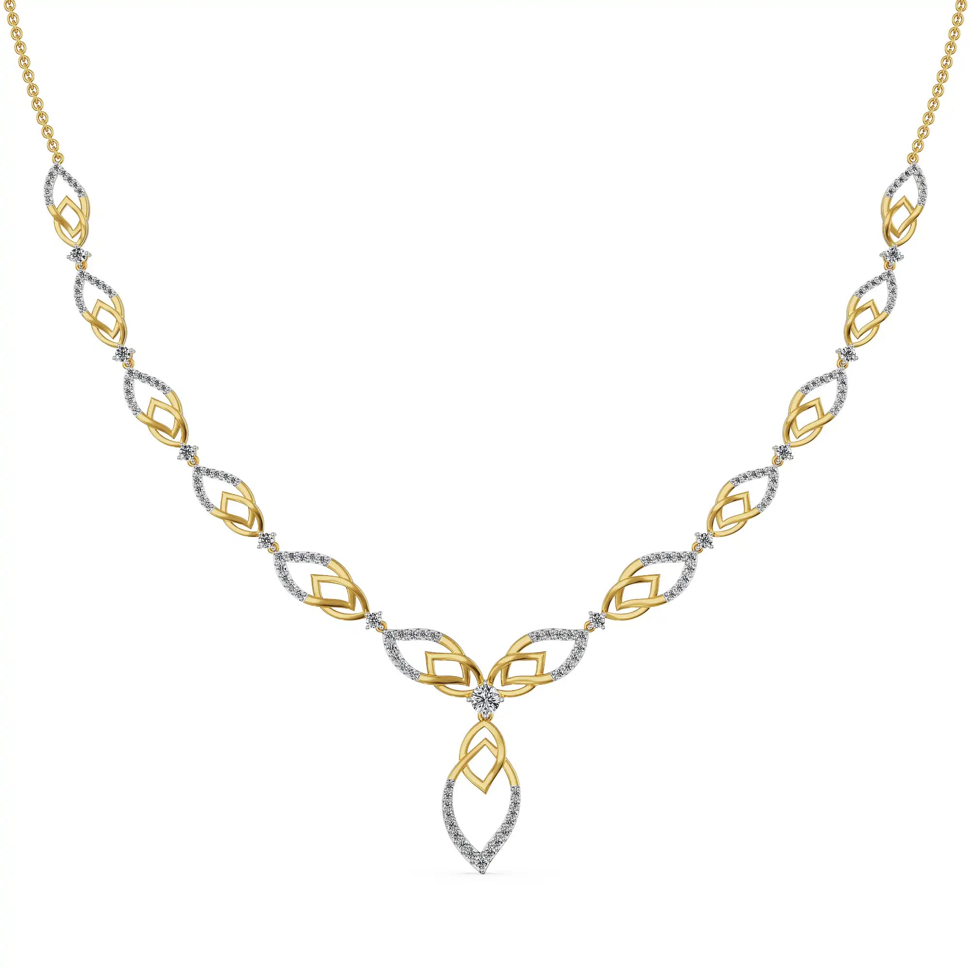 Noir Line Lab Grown Diamond Necklace