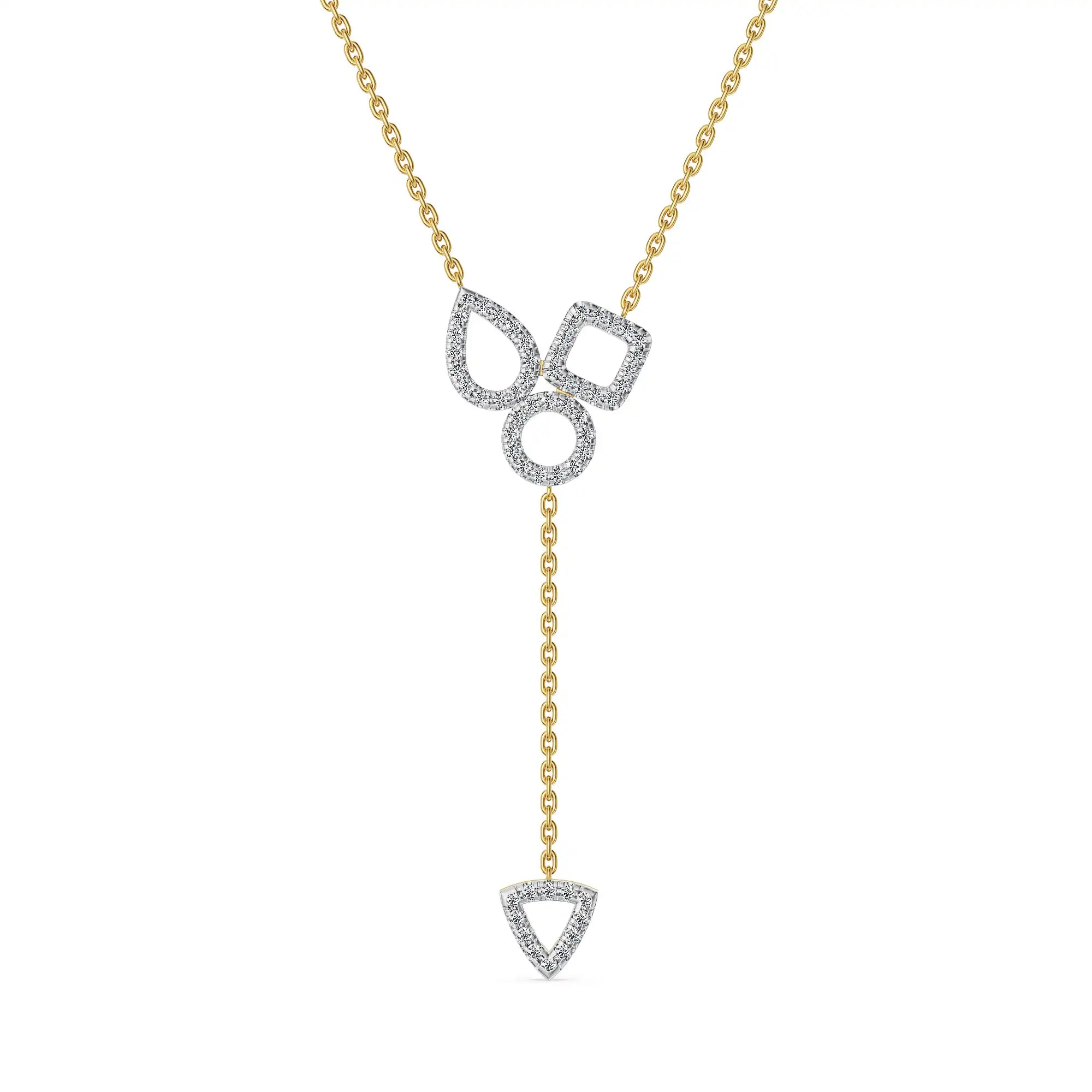 Trivia Geometric Lab Grown Diamond Necklace
Prospective View