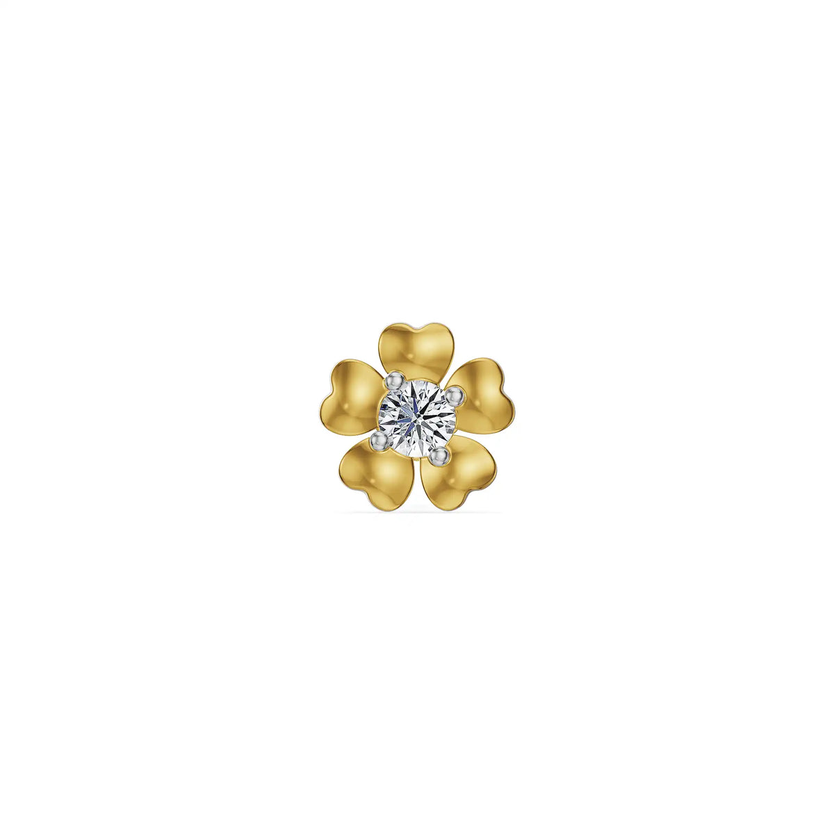 Petalia Grace Lab Grown Diamond Nose Pin