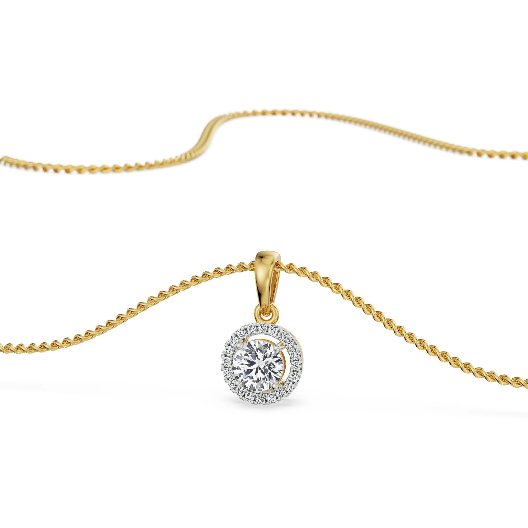 0 5 CT Halo Lab Grown Diamond Pendant_in-stock