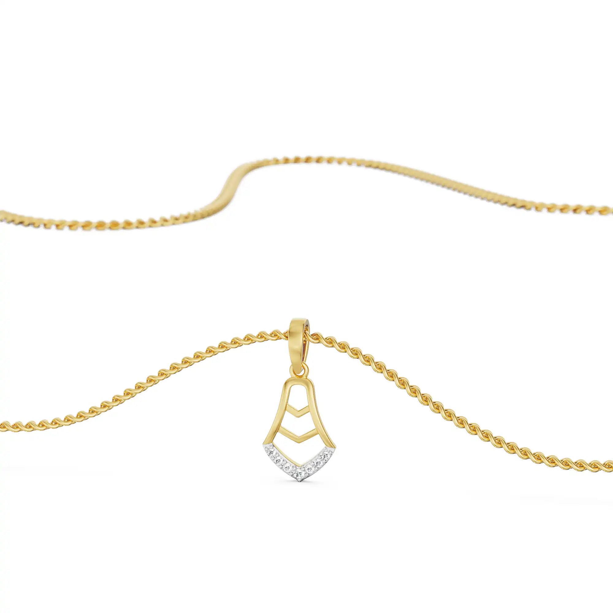 Brianna Timeless Lab Grown Diamond Pendant_in-stock