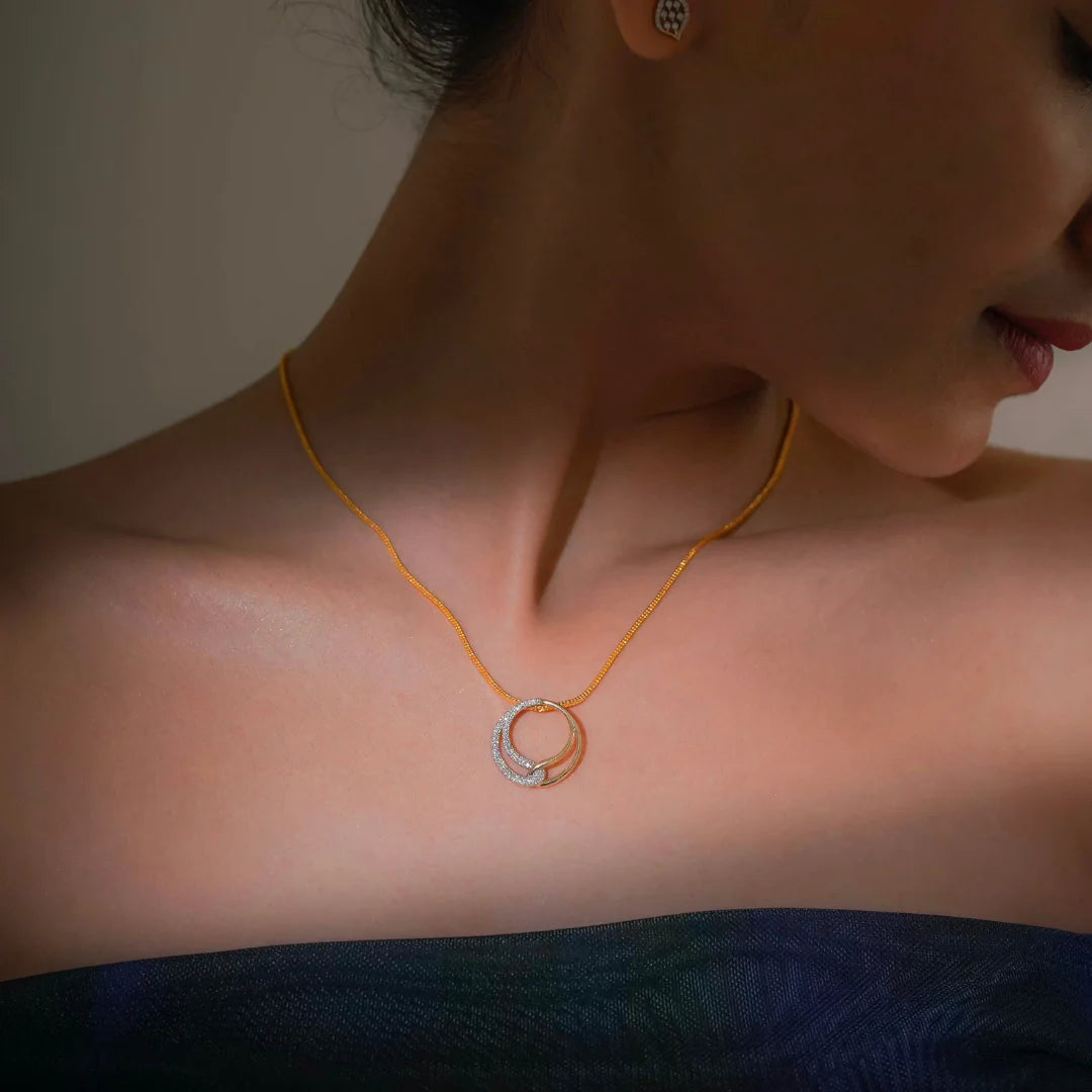 Agastya Diamond Pendant