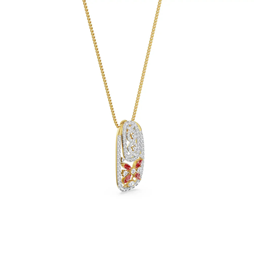 Tira Lab Grown Diamond Pendant_in_stock