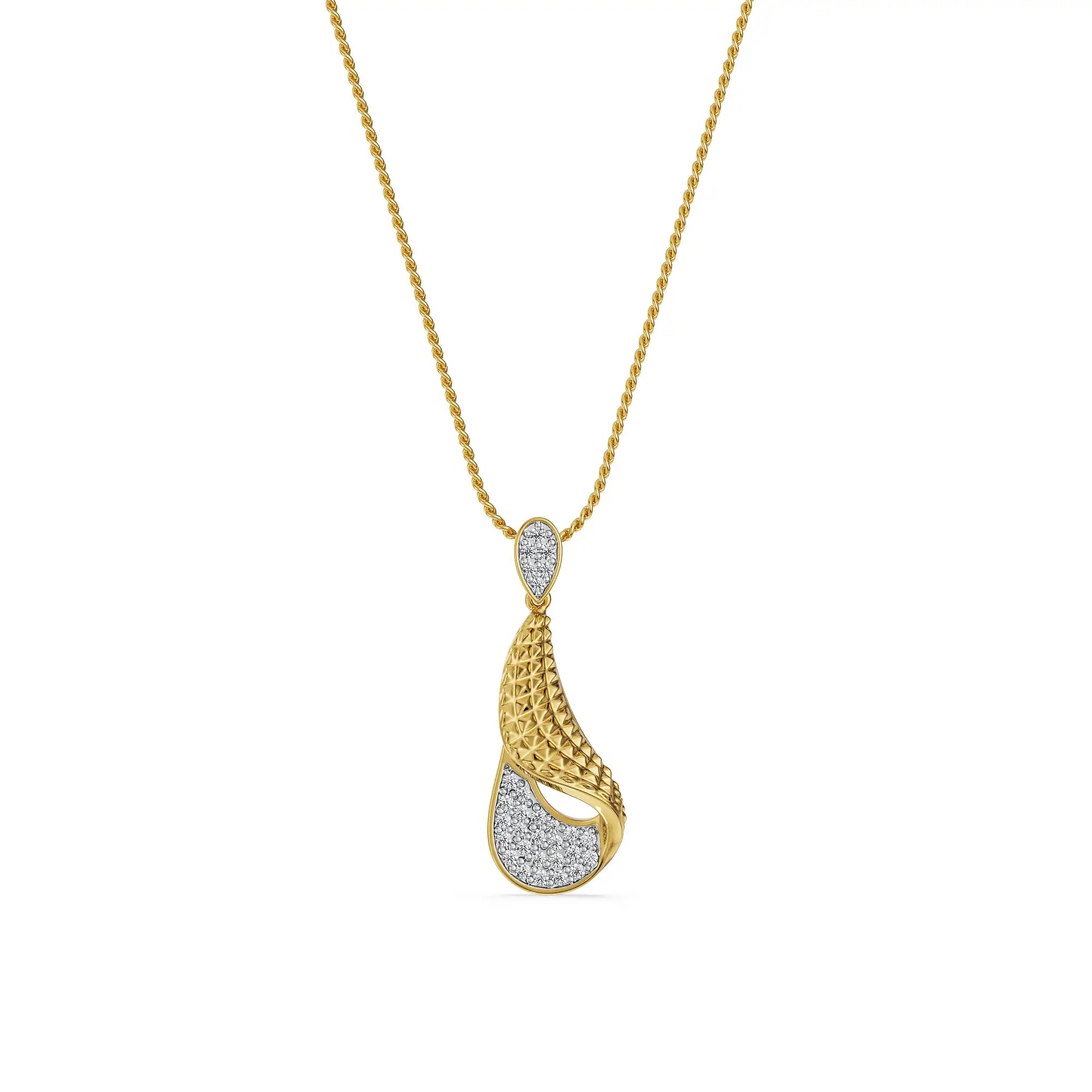 Petal Aura Lab Grown Diamond Pendant
