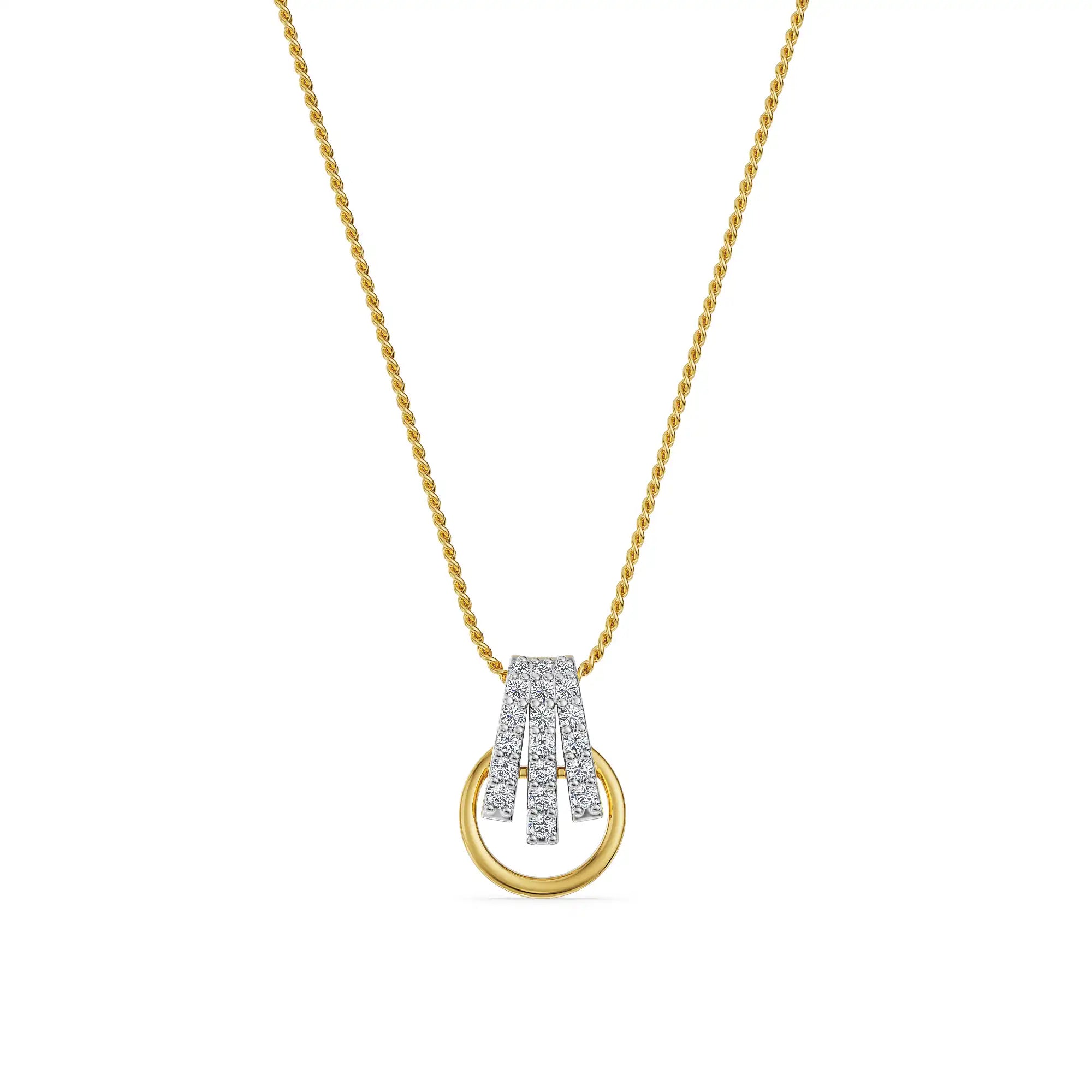 Luminous Lab Grown Diamond Pendant