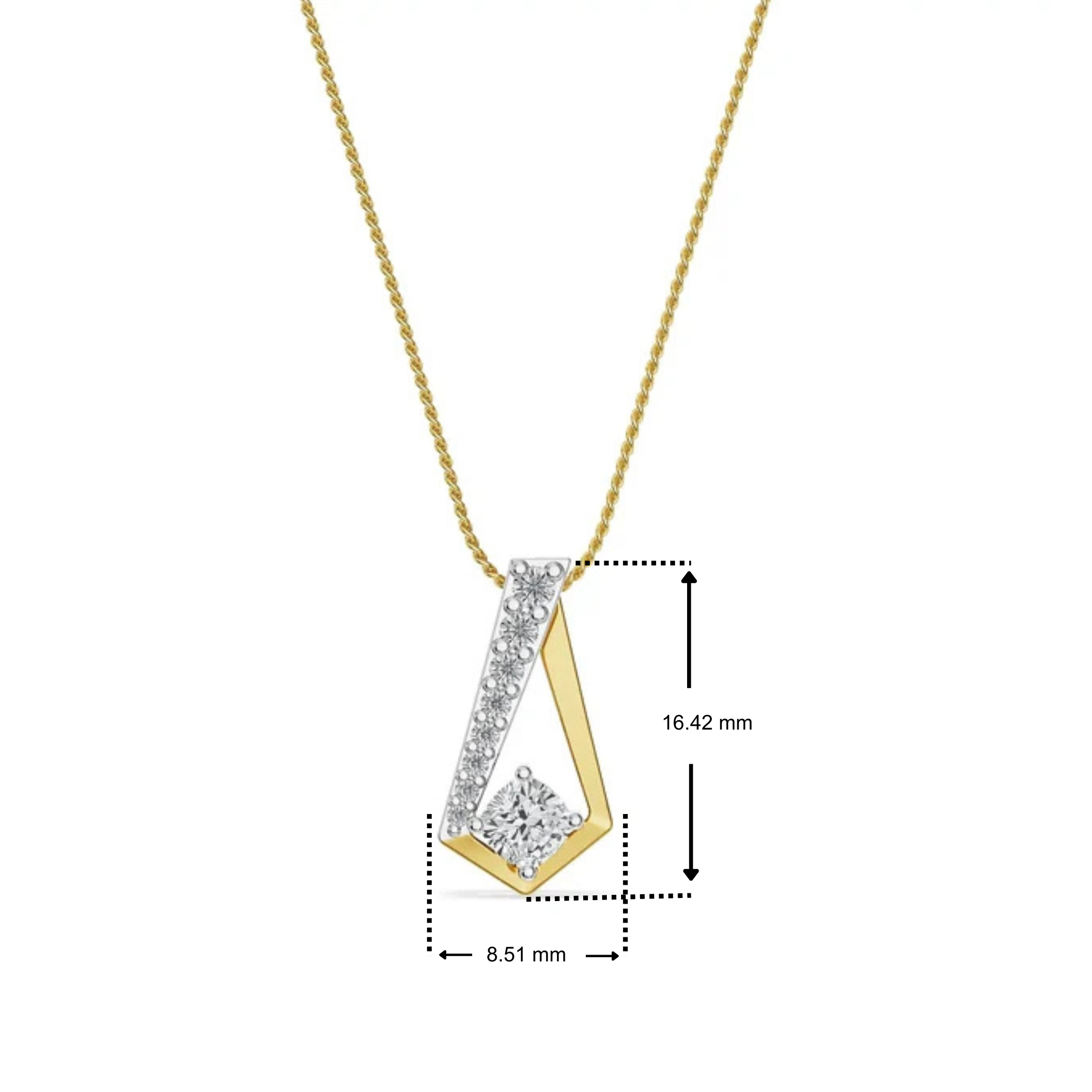 Verdant Lab Grown Diamond Pendant