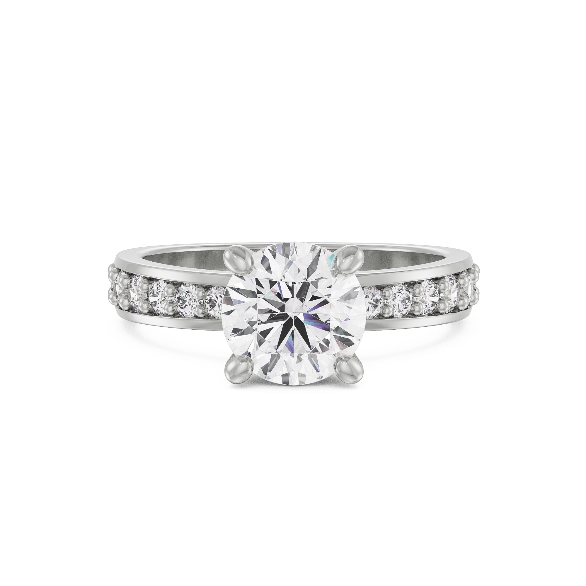 Beyond Brilliance Diamond Ring Front View in 9KT