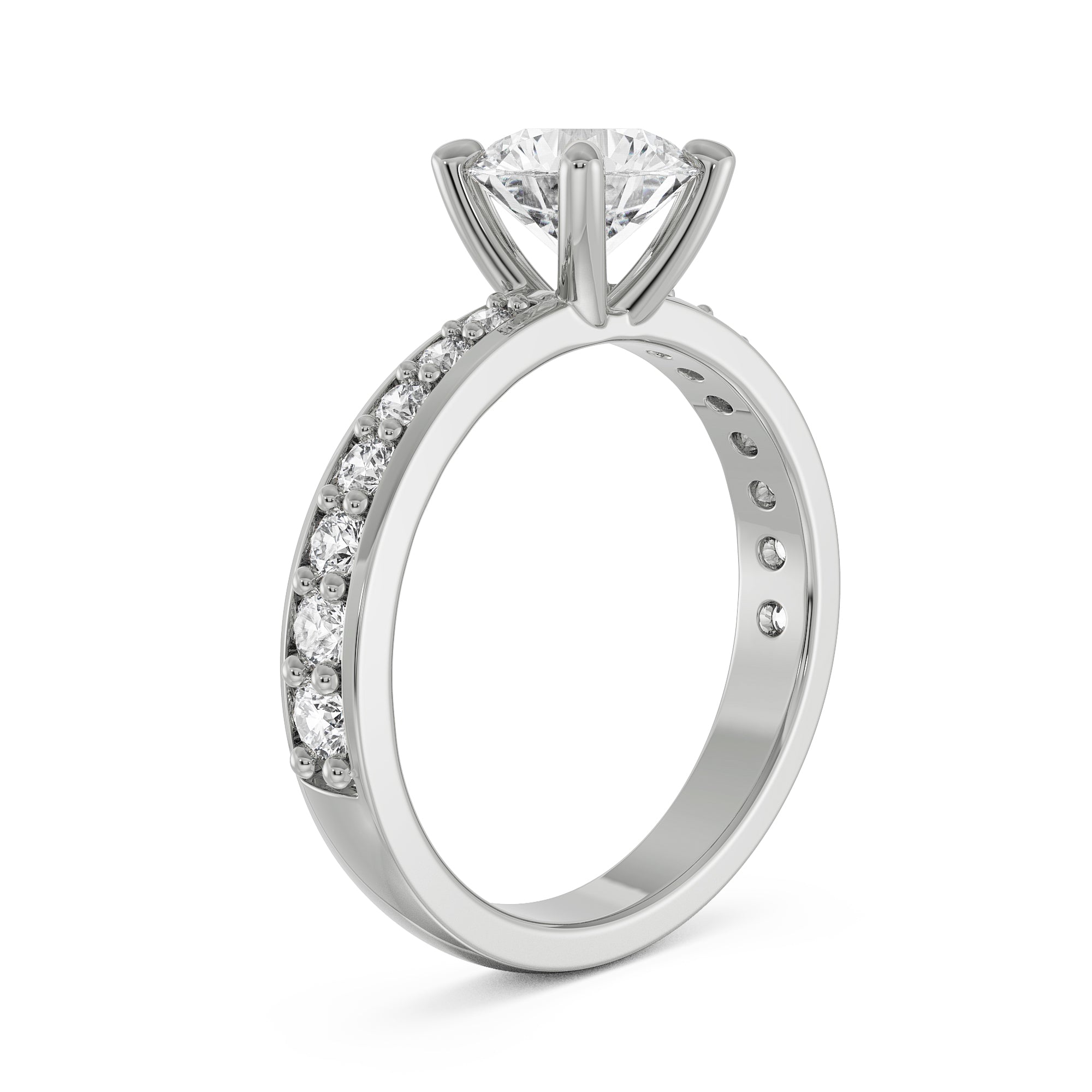 Beyond Brilliance Diamond Ring Back View