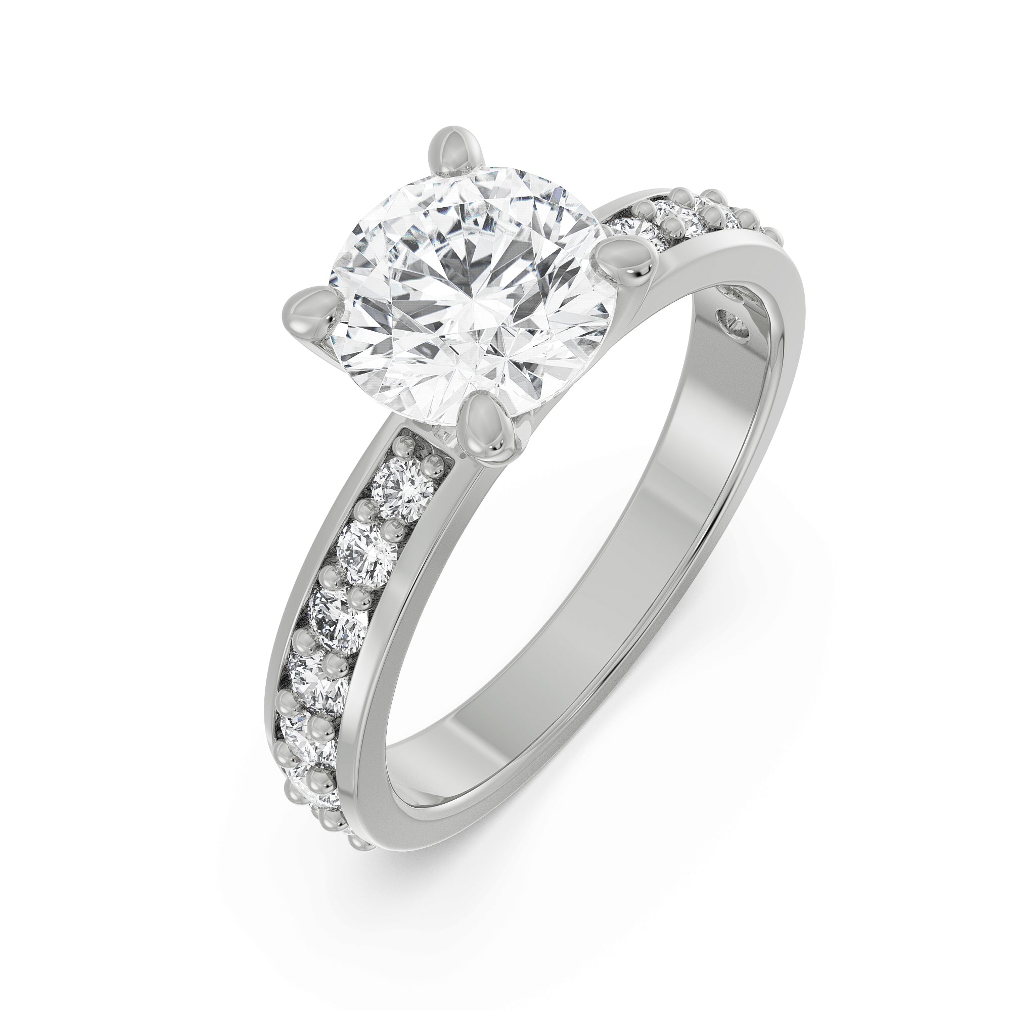 Beyond Brilliance Diamond Ring Top View