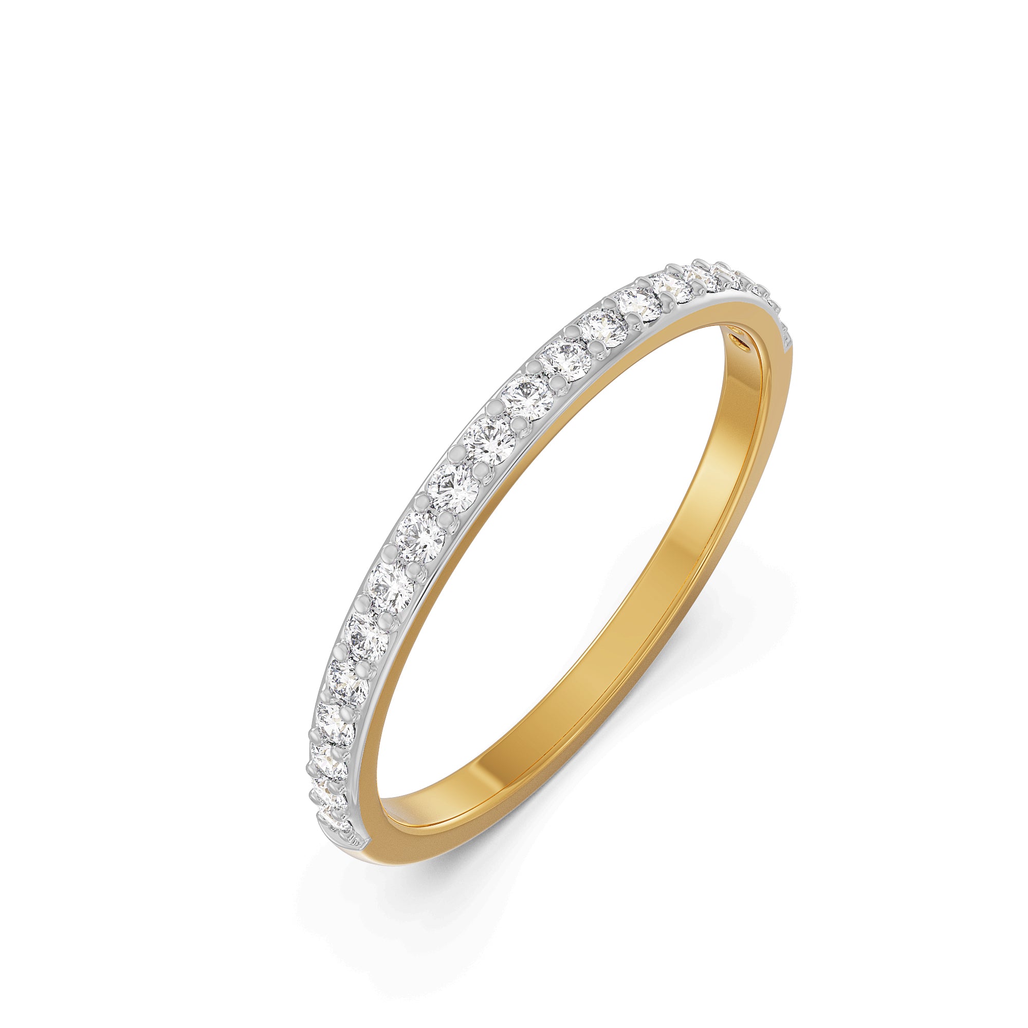 Starry Night Diamond Band Top View