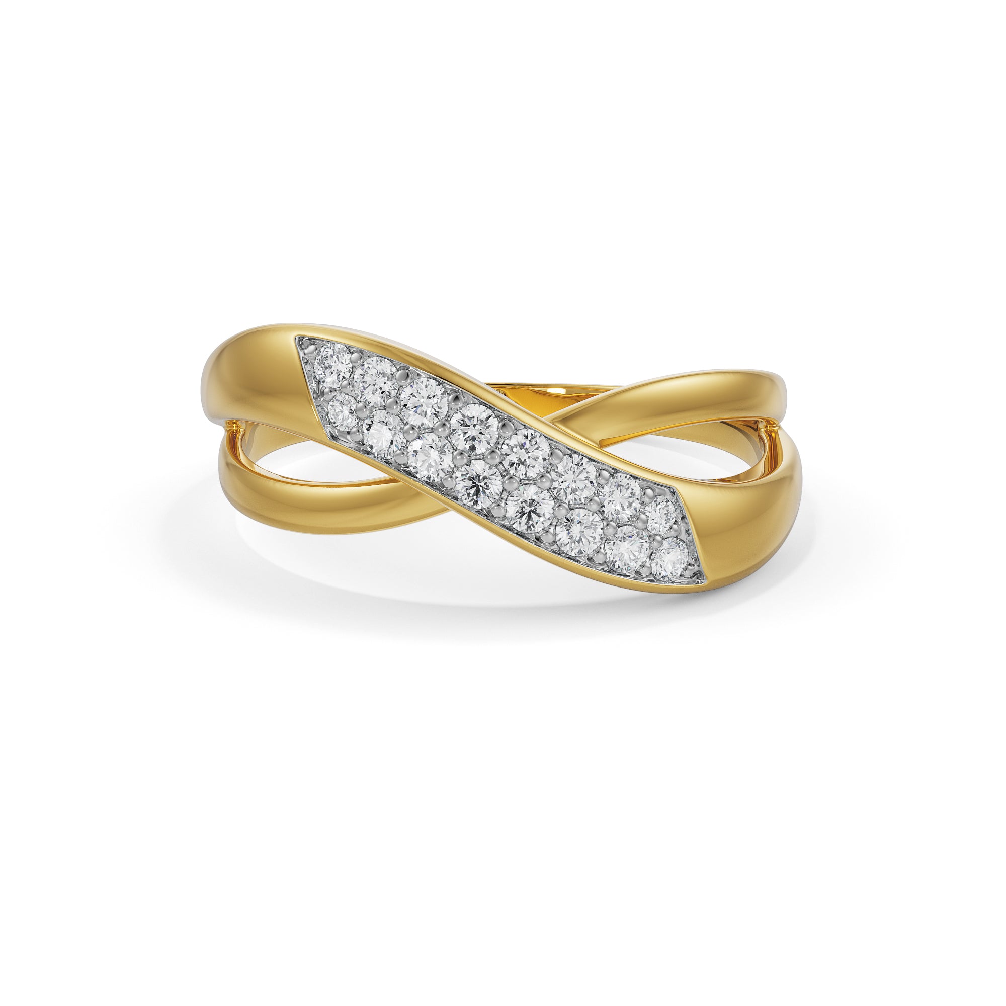 Janice Diamond Ring Front View