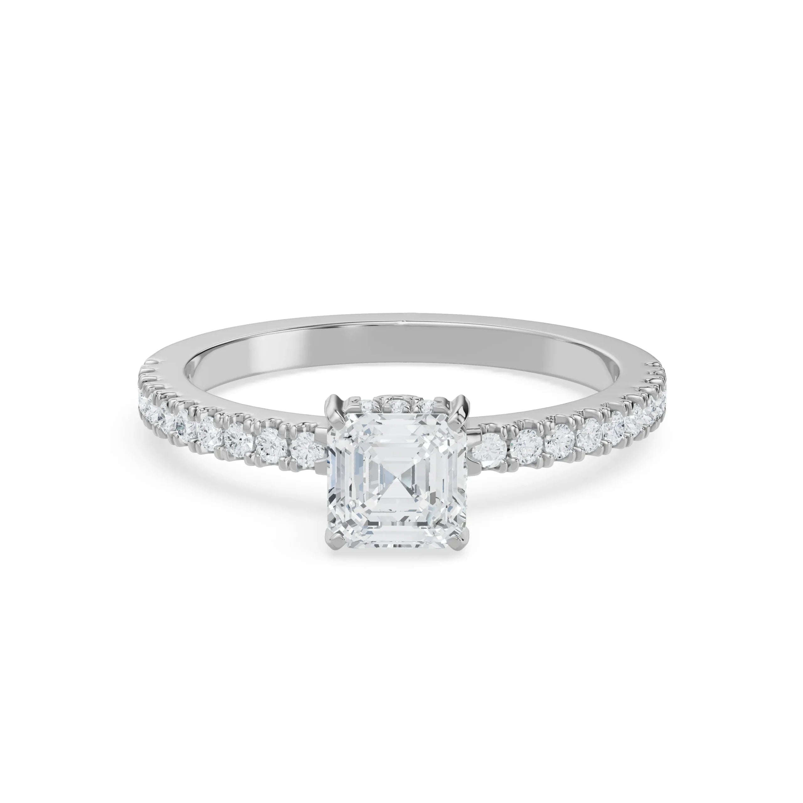 Ethreal Engagement Ring for Her Front View