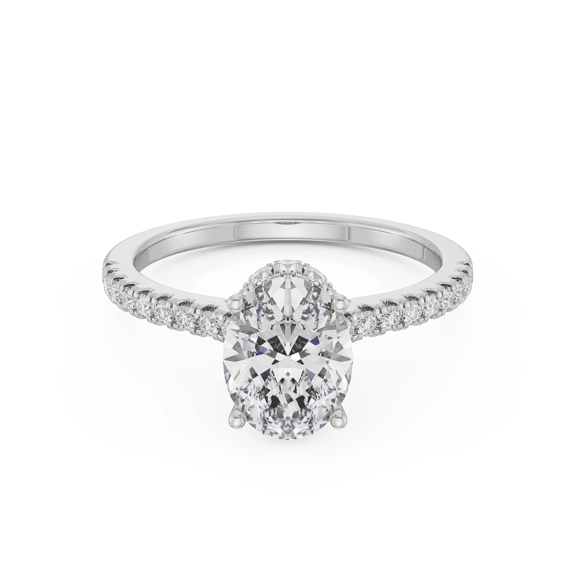 Timeless Oval Lab Grown Diamond Ring_in-stock