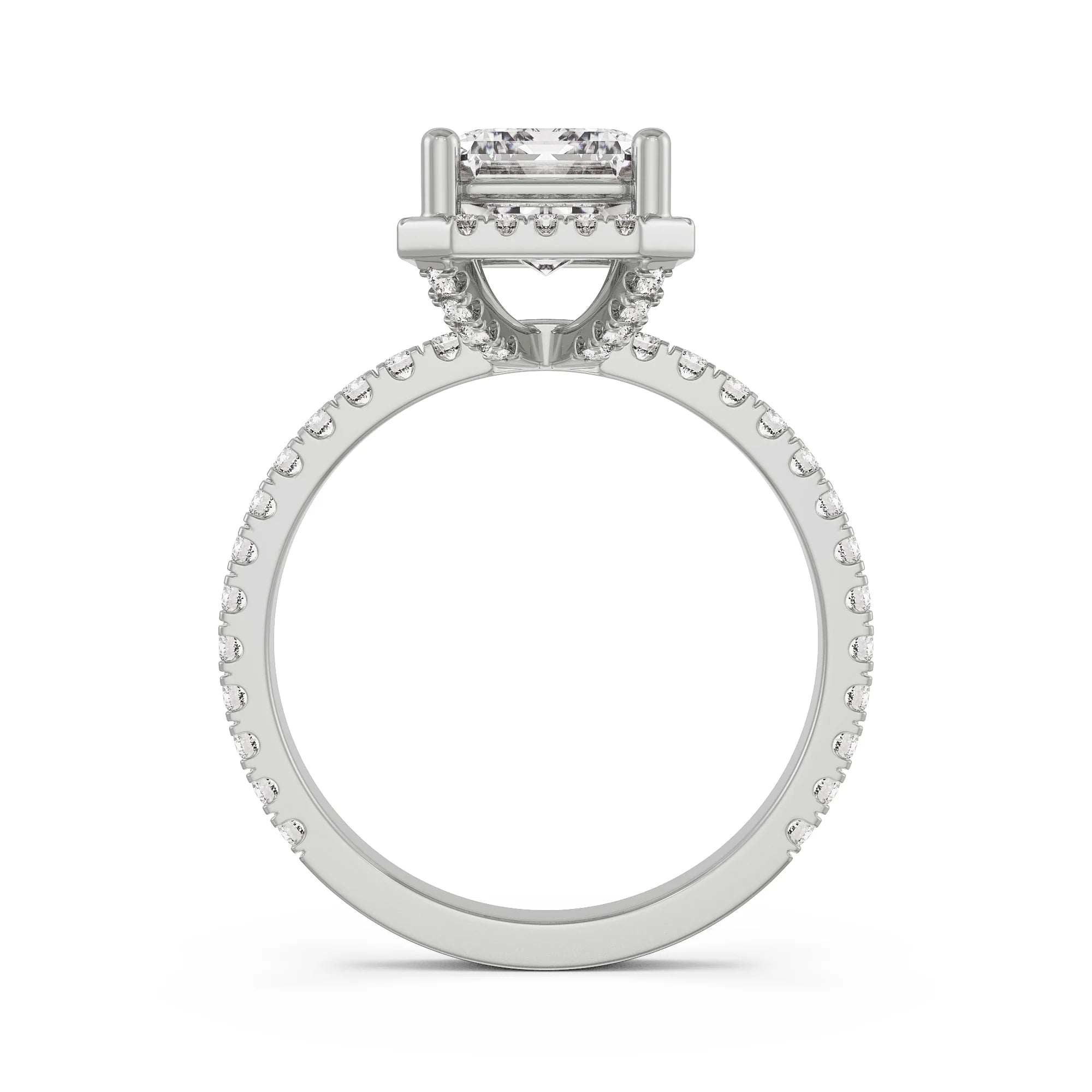 Emerald Symphony Lab Grown Diamond Ring_in-stock