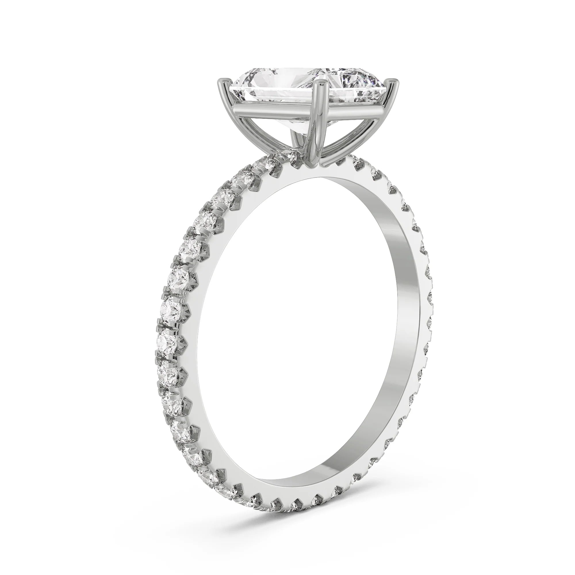Timeless Radiant Diamond Ring_in-stock
