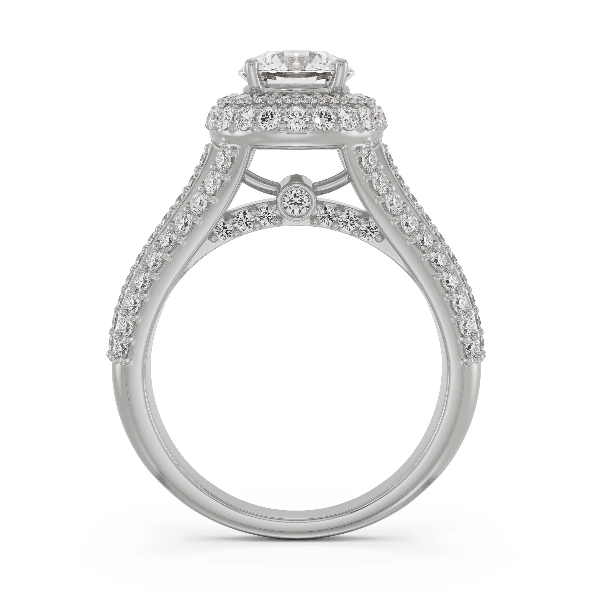 Royal Lab Grown Diamond Halo Ring_in-stock