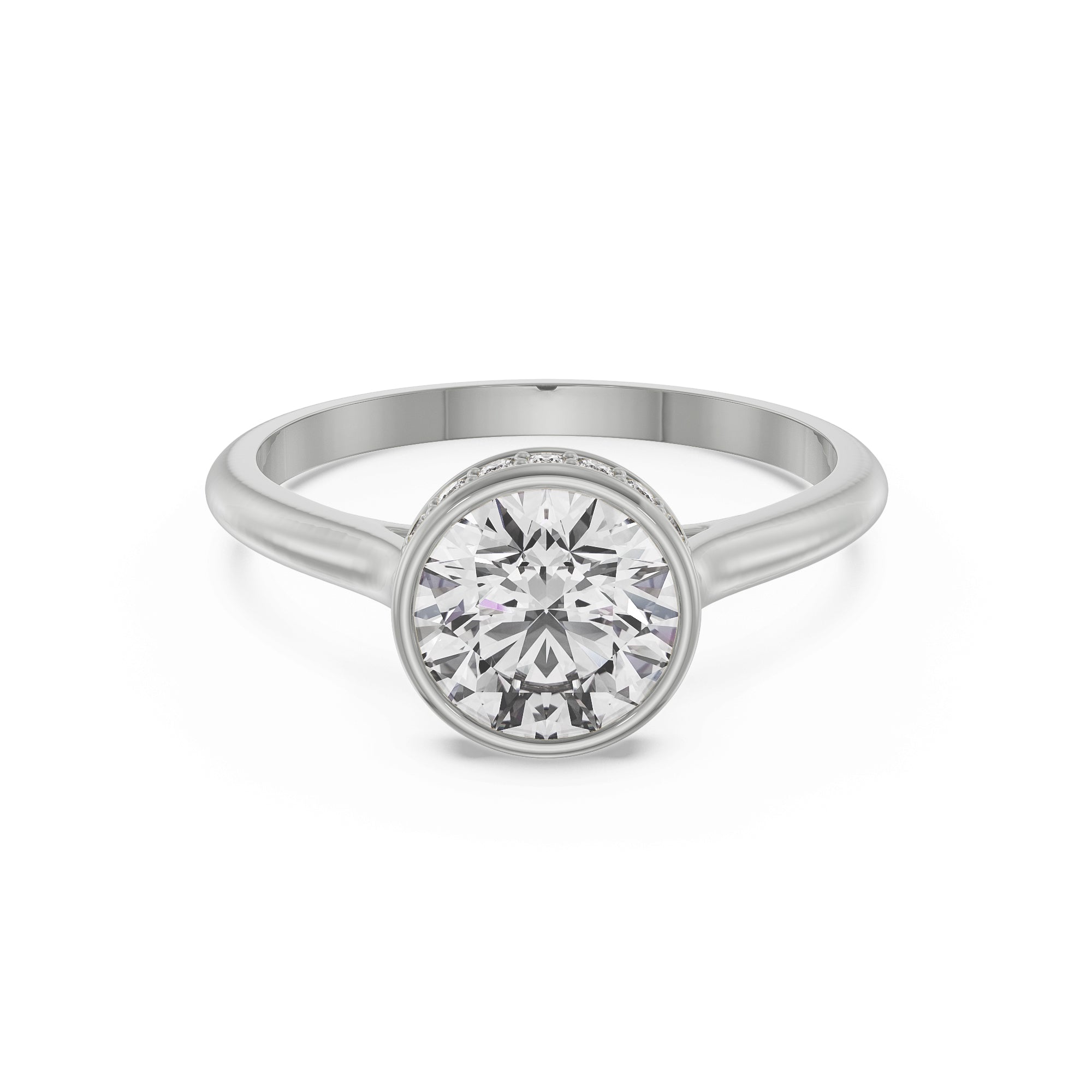 Vizel Diamond Ring Front View