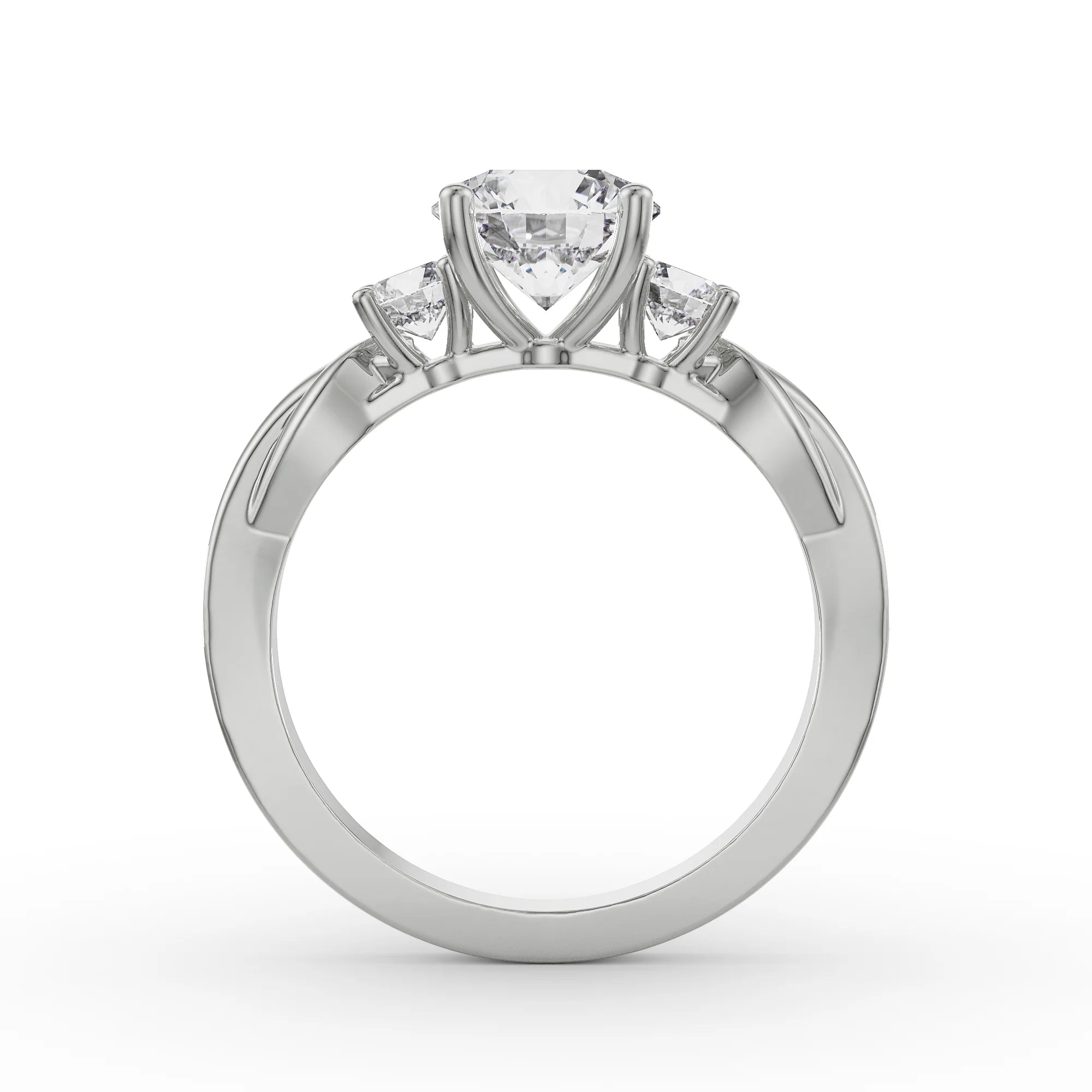 Twisted Vine Lab Grown Diamond Ring_in-stock