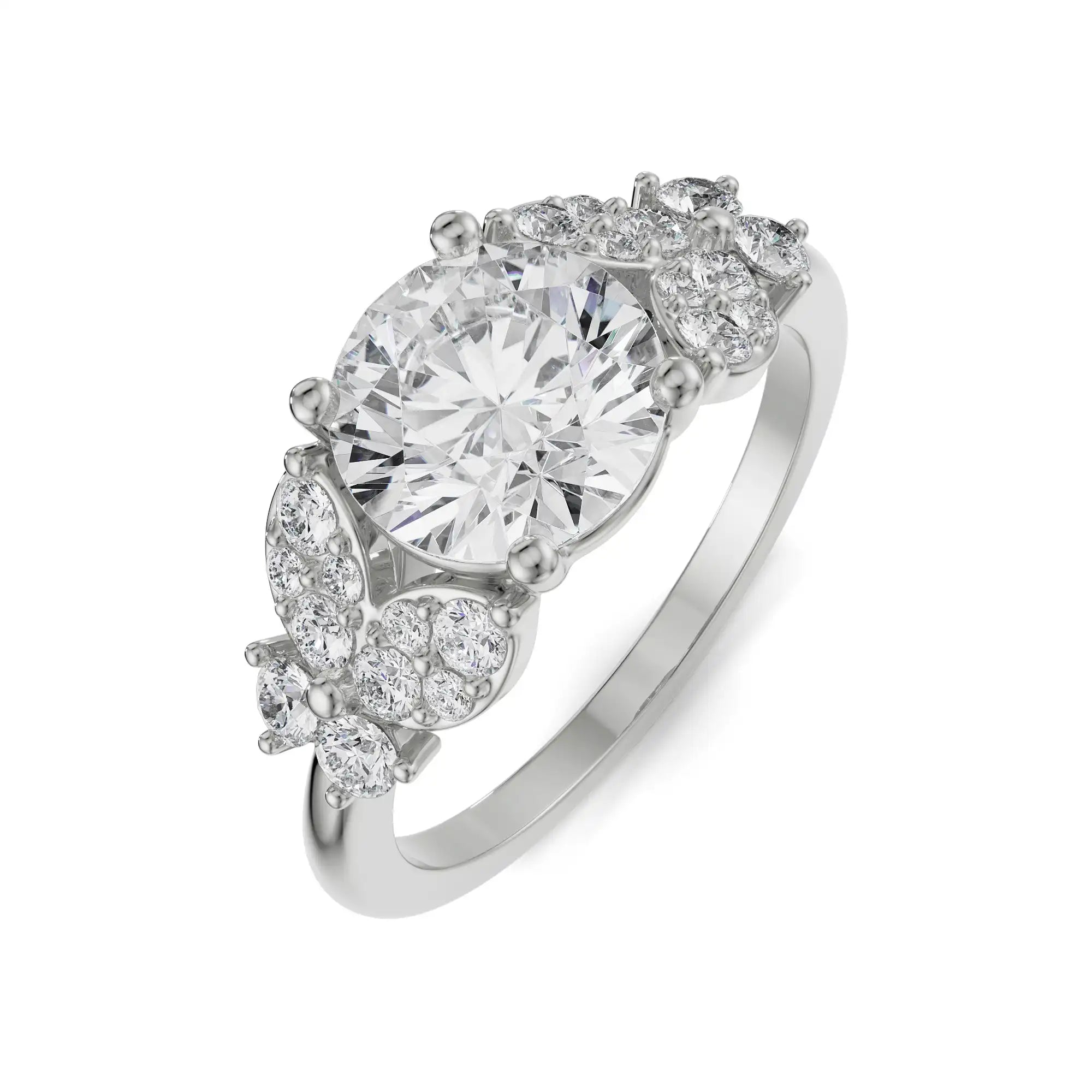 Camy Engagement Ring Top View